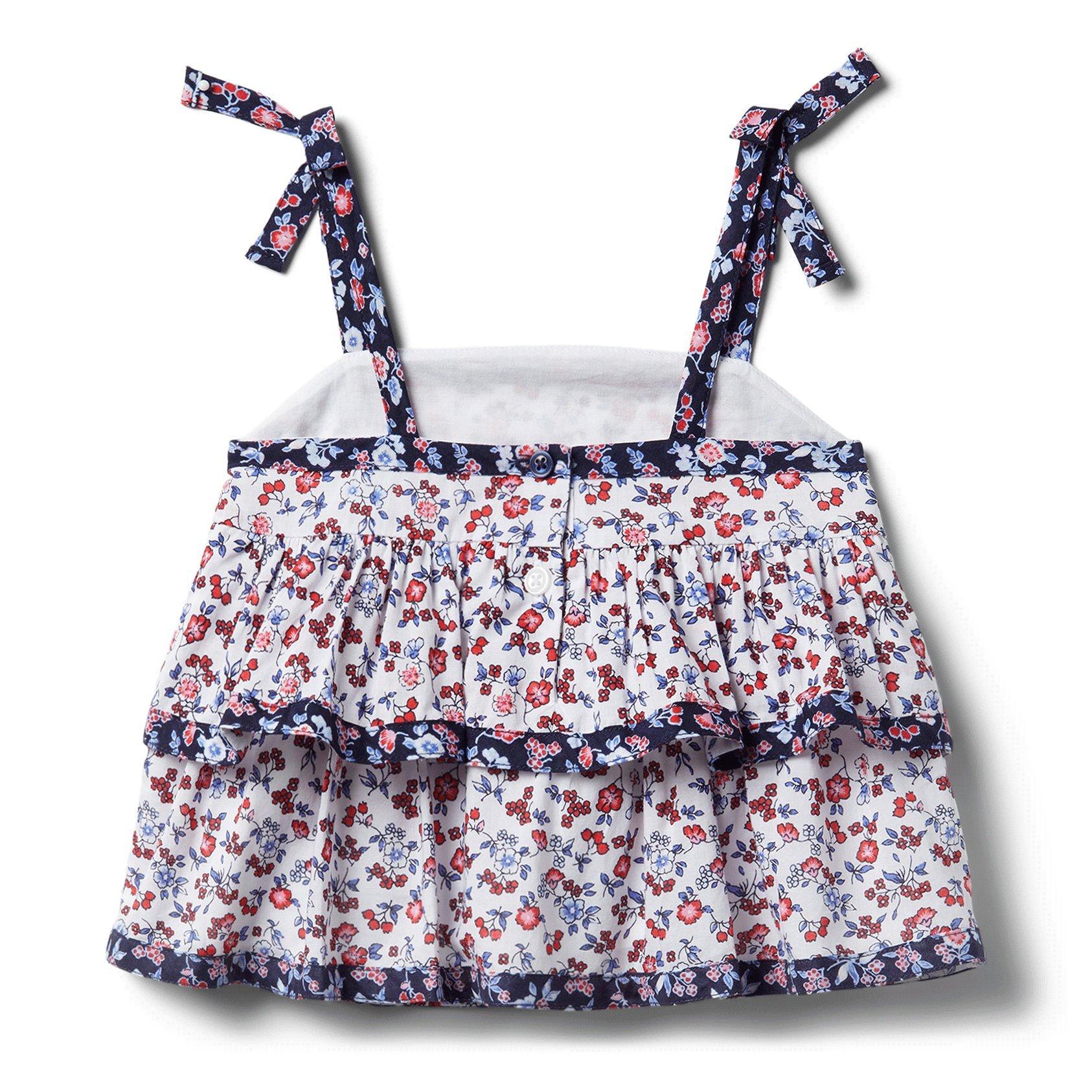 Ditsy Floral Tiered Top image number 2
