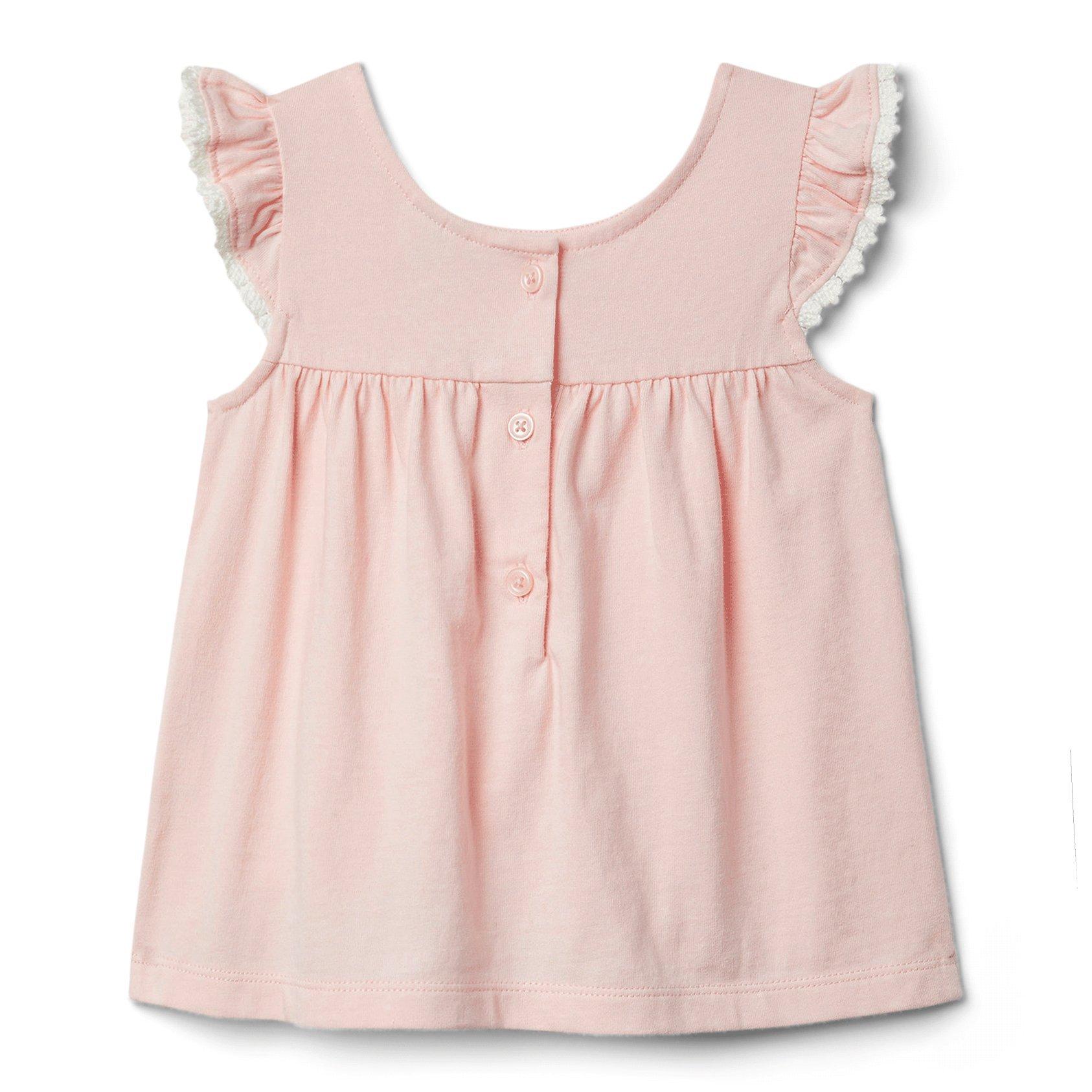 Pintuck Ruffle Sleeve Top image number 3
