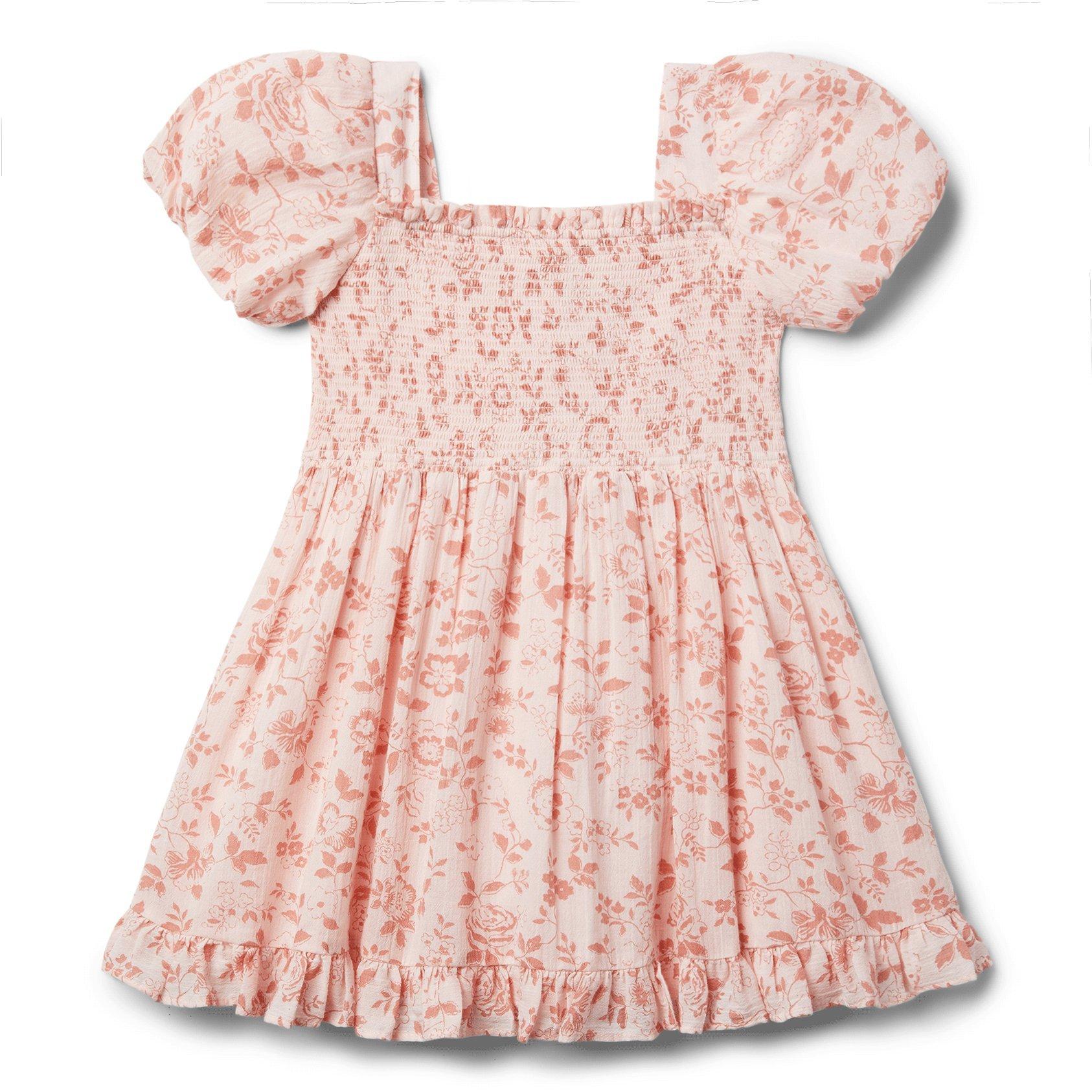 Floral Puff Sleeve Dress image number 0