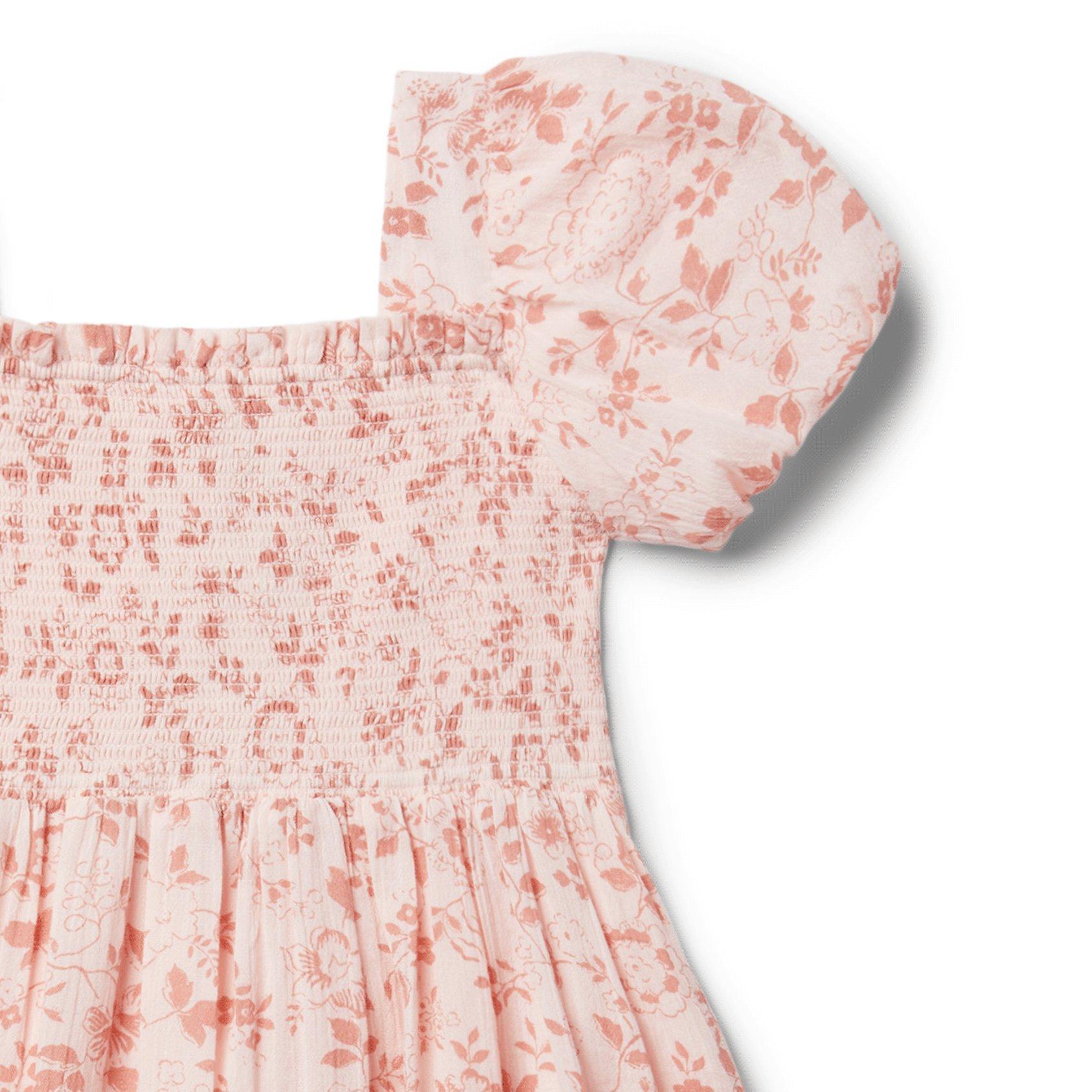 Floral Puff Sleeve Dress image number 1