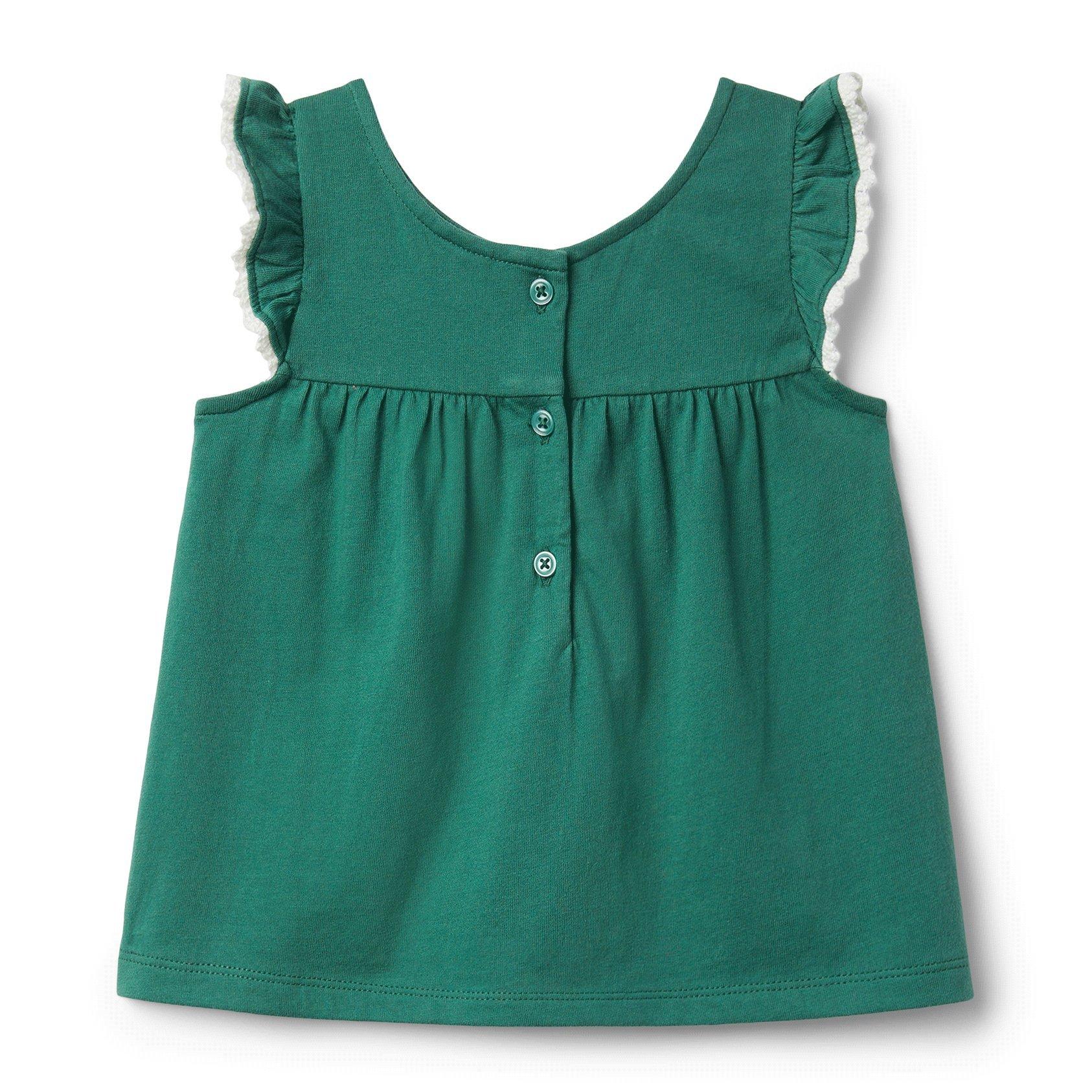 Pintuck Ruffle Sleeve Top image number 2