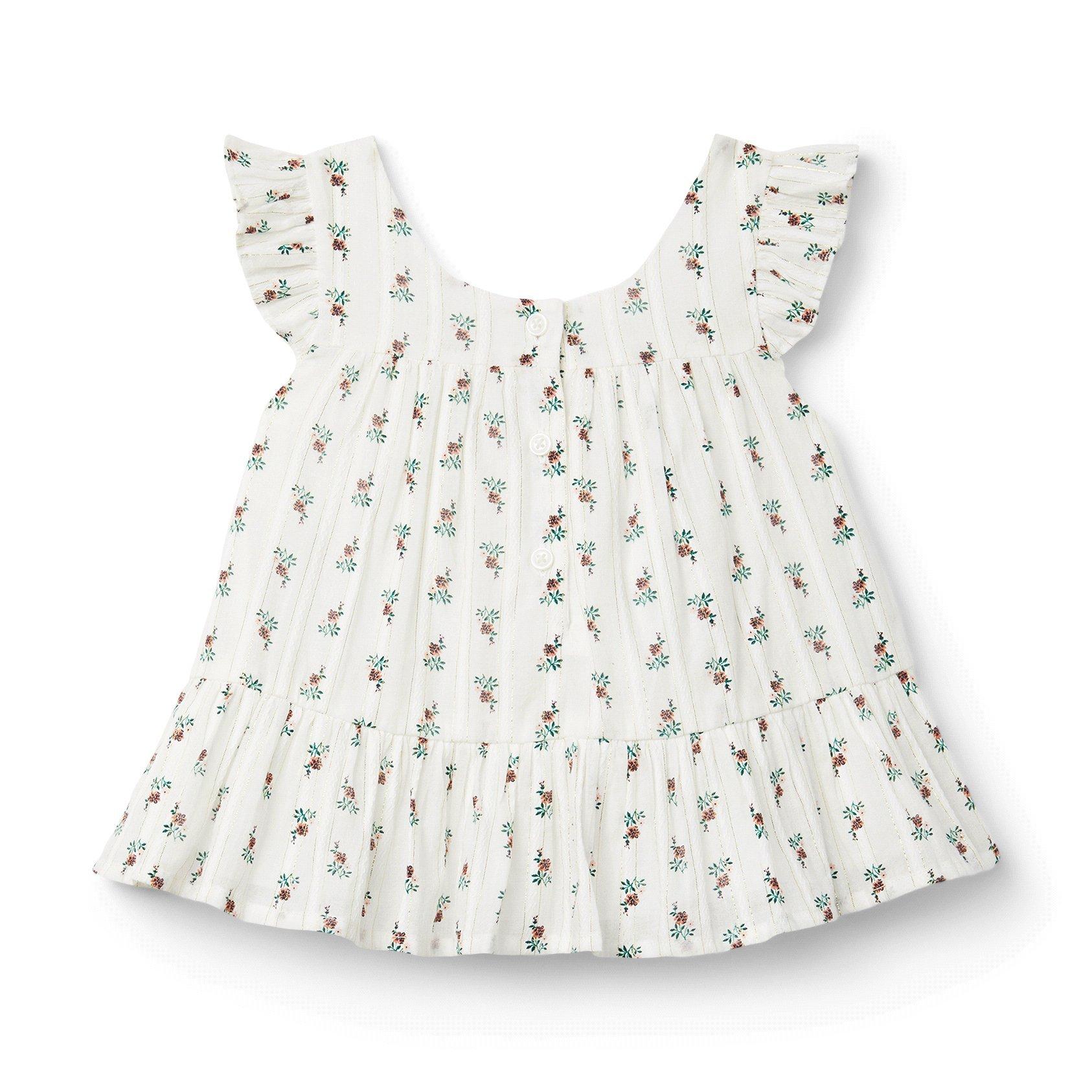 Floral Ruffle Top image number 1