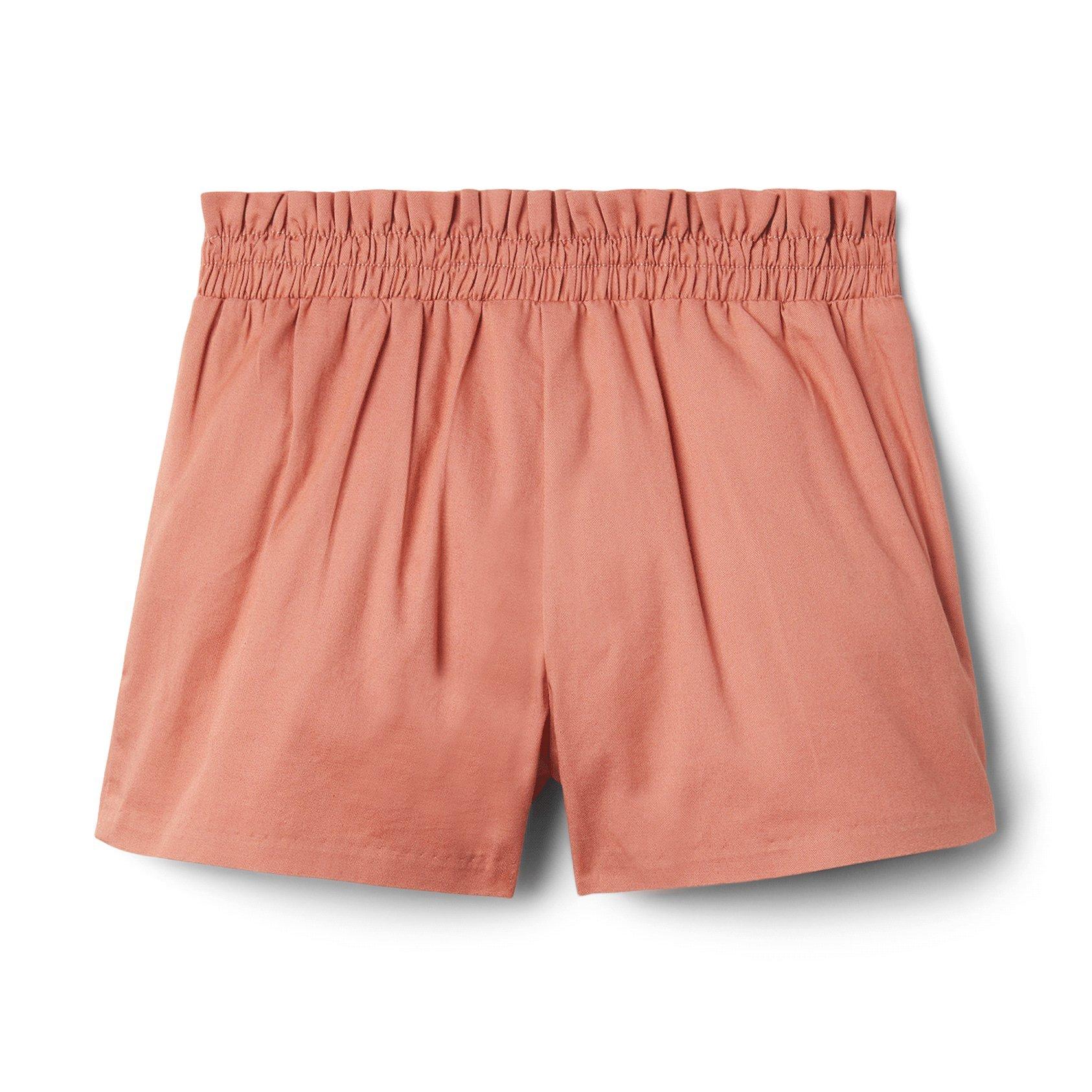 Patch Pocket Smocked Short  image number 2