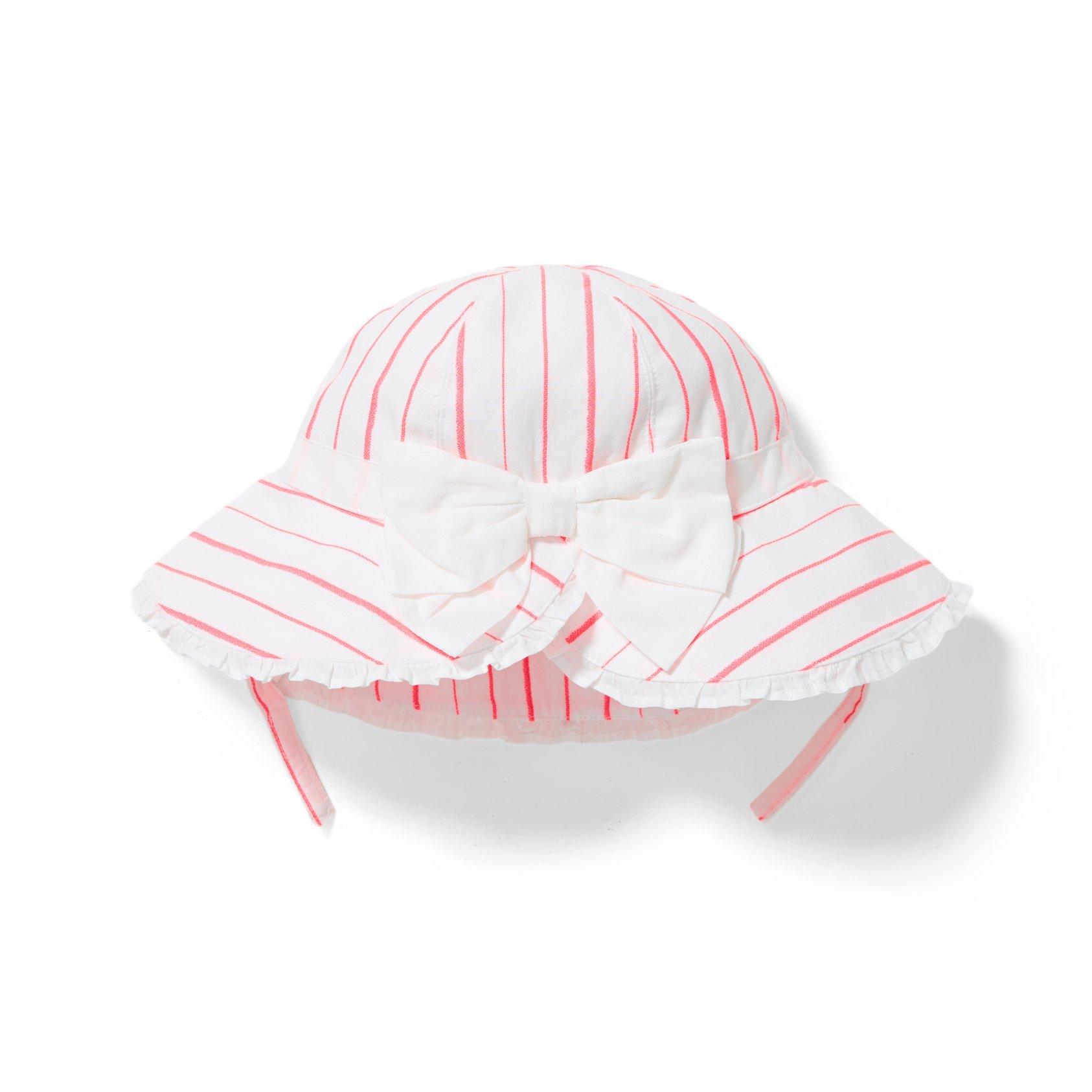 Baby Striped Sun Hat image number 1