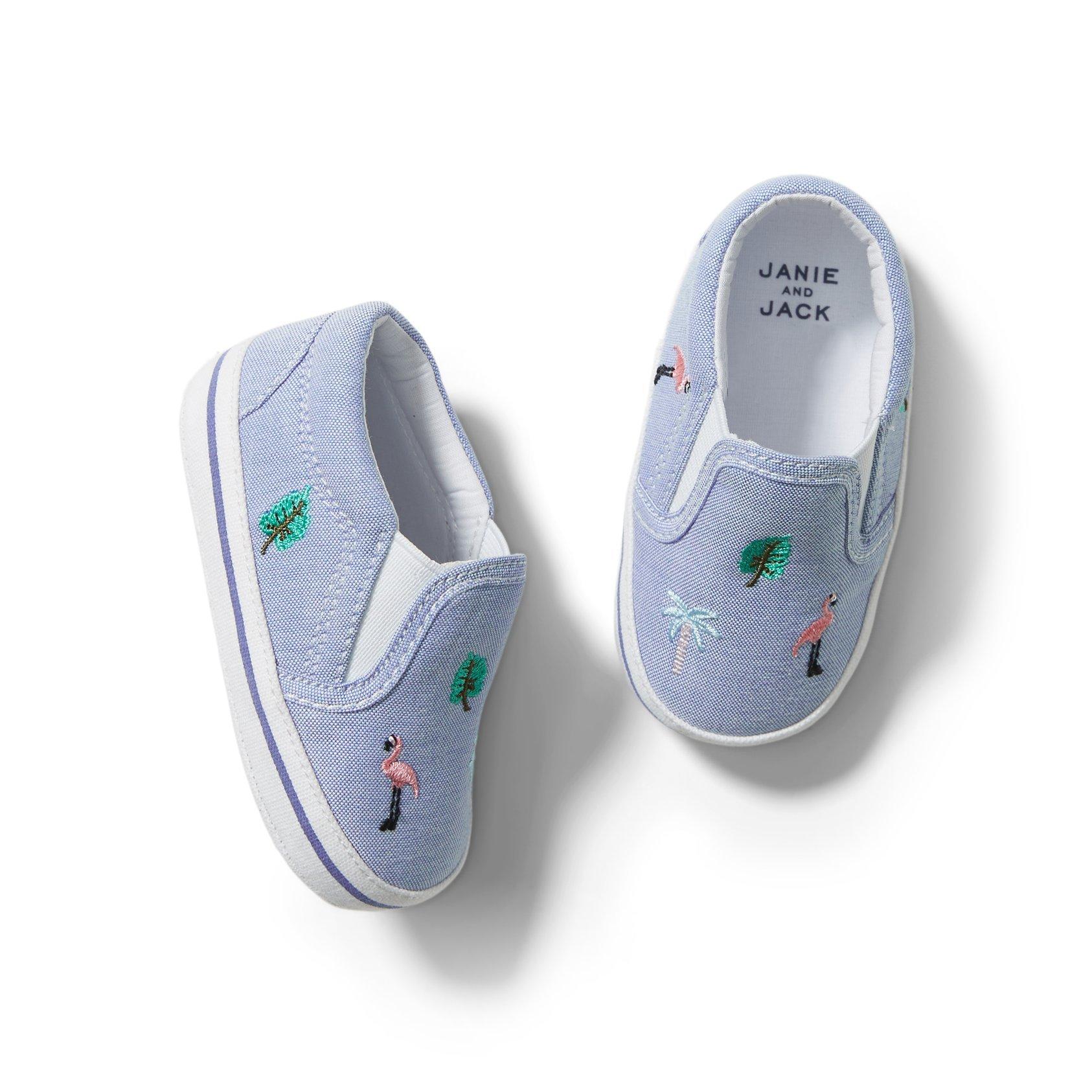 Baby Embroidered Slip-On Sneaker image number 0