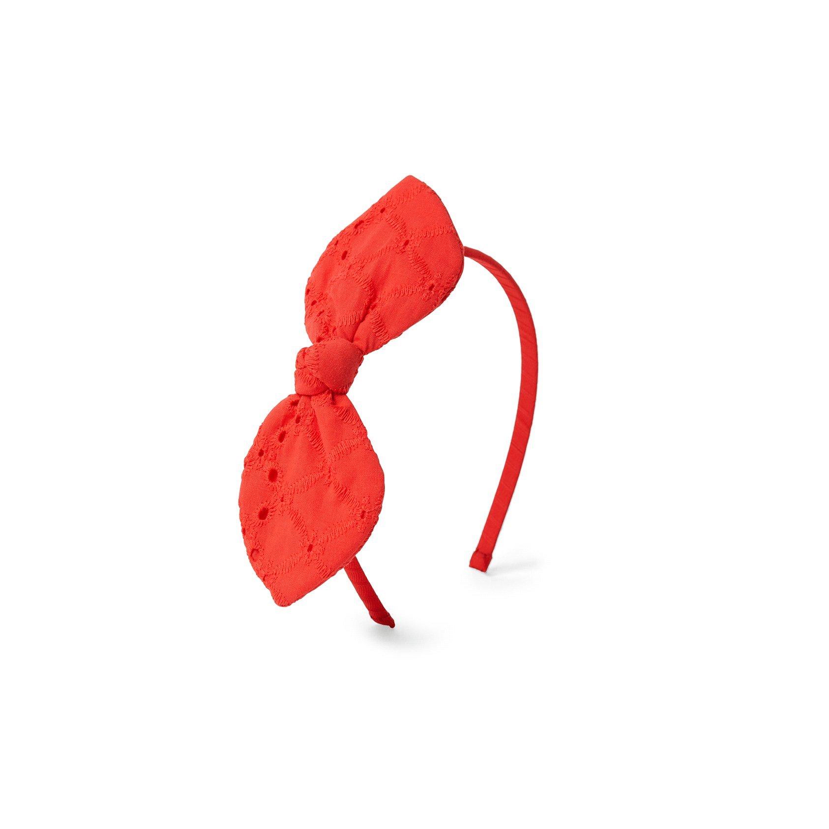 Eyelet Bow Headband