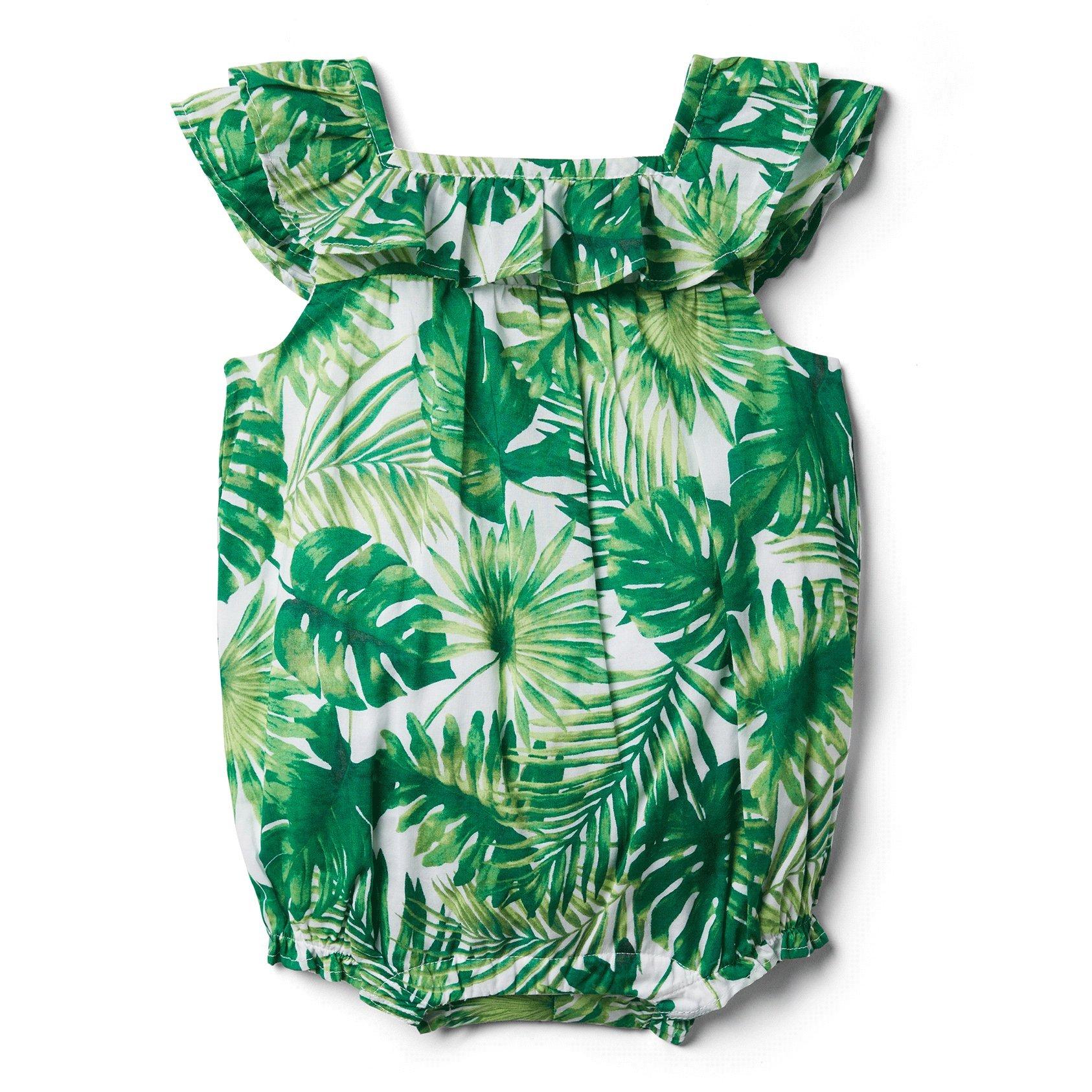 Baby Palm Romper image number 0