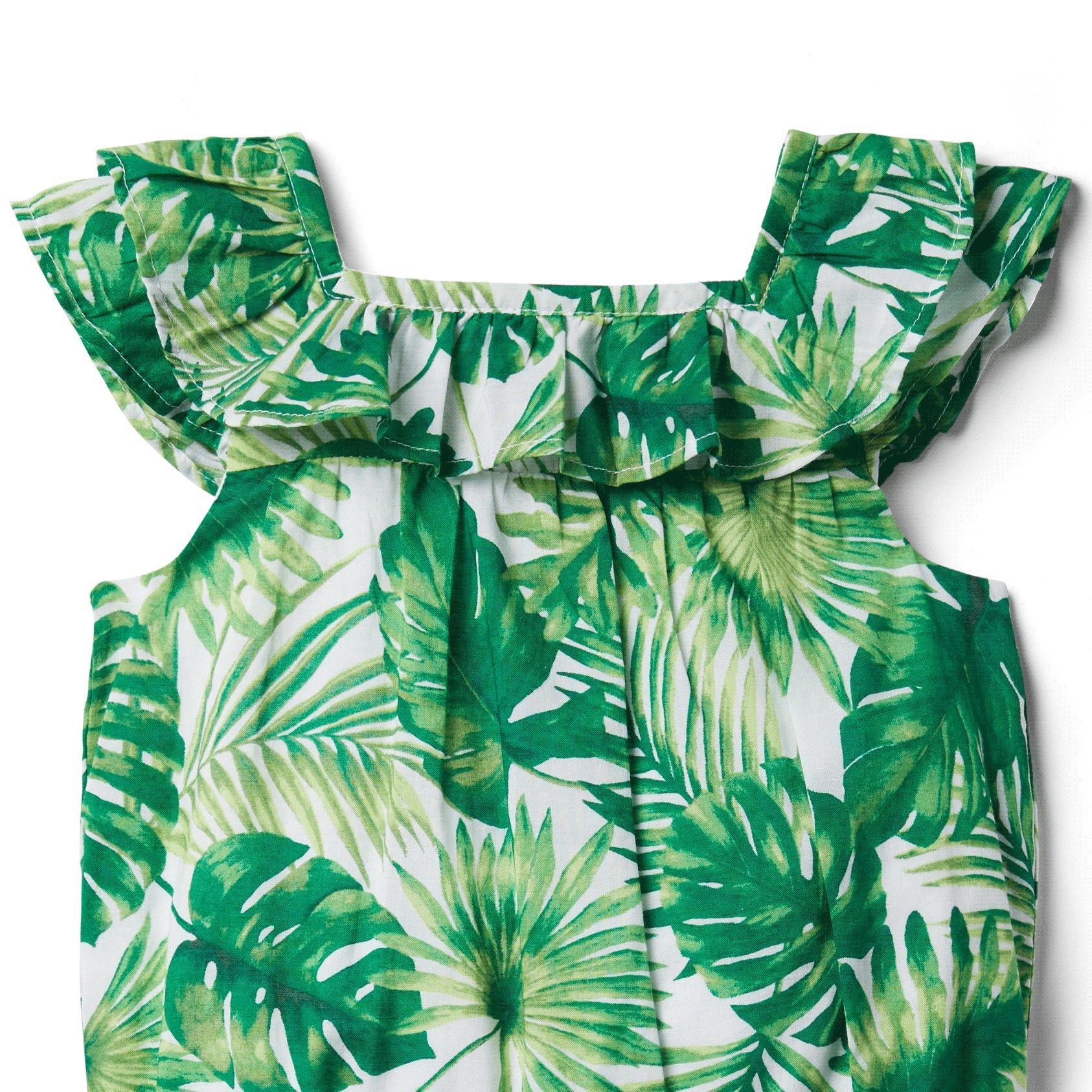 Baby Palm Romper image number 1