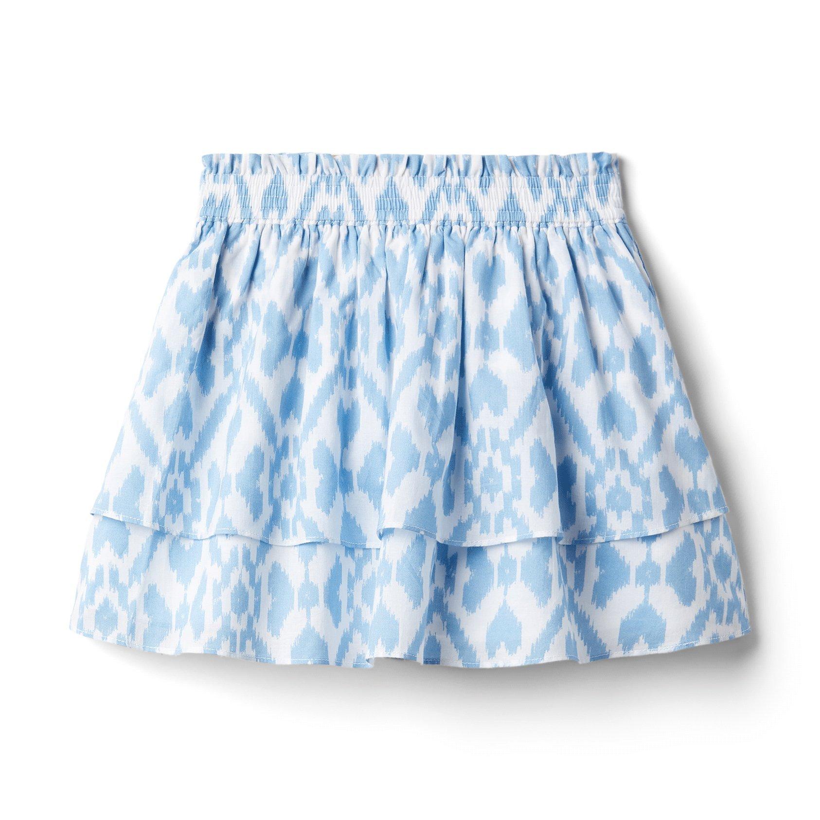 Ikat Tiered Skirt  image number 0
