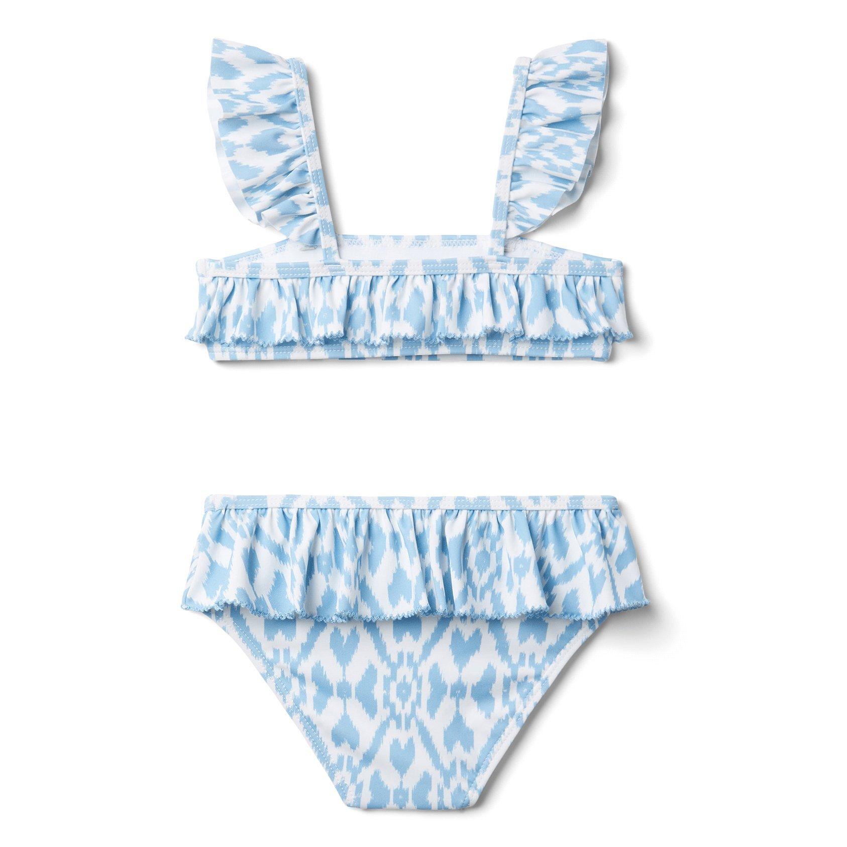 Ikat Ruffle 2-Piece Swimsuit  image number 3