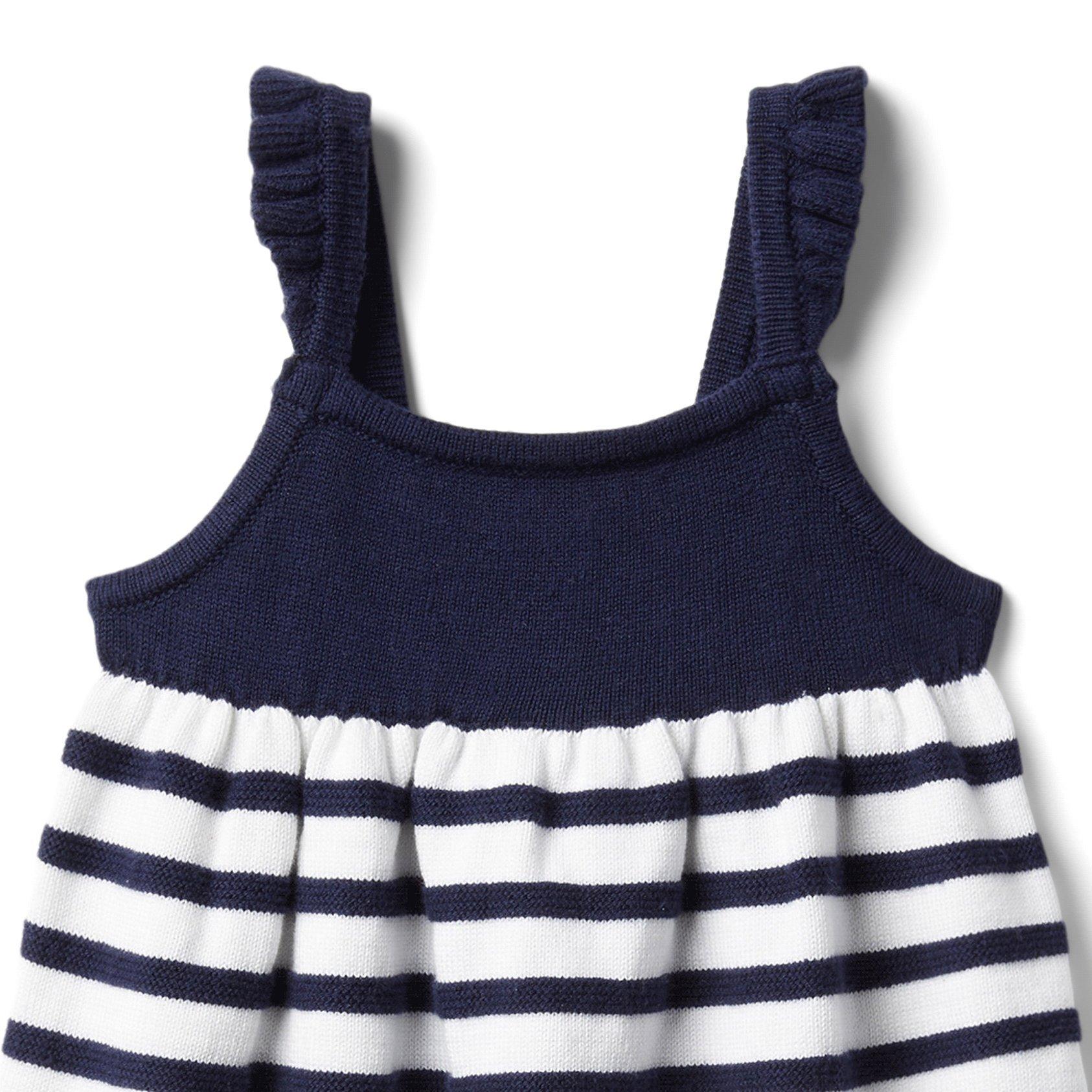 Baby Striped Sweater Matching Set  image number 1
