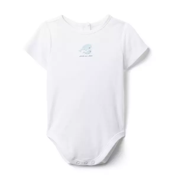 Baby Whale Bodysuit  image number 0