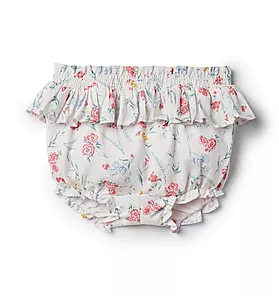 Baby Floral Ruffle Bloomers