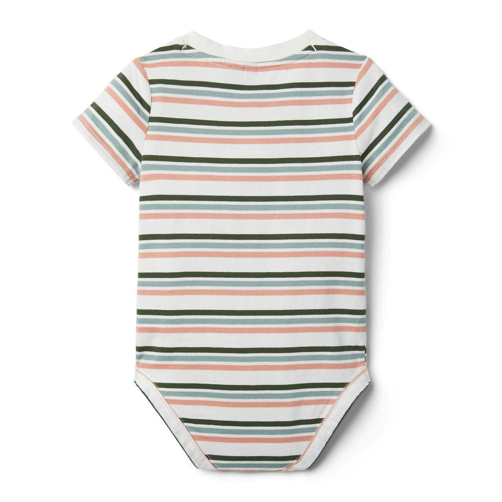 Baby Striped Bodysuit image number 3
