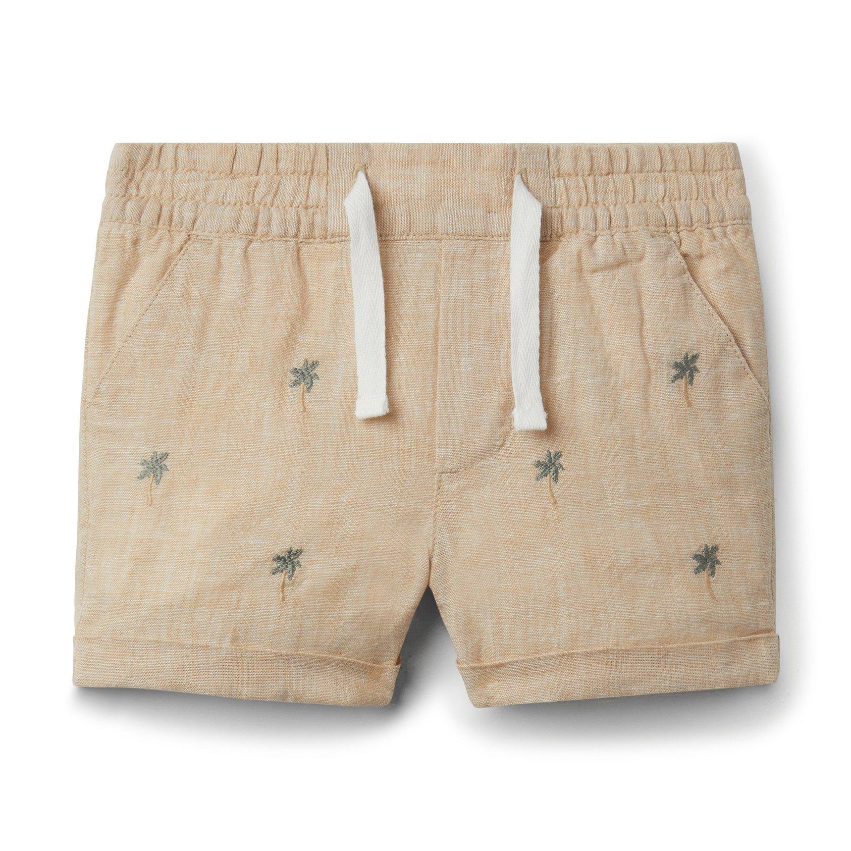 Baby Embroidered Palm Short image number 0