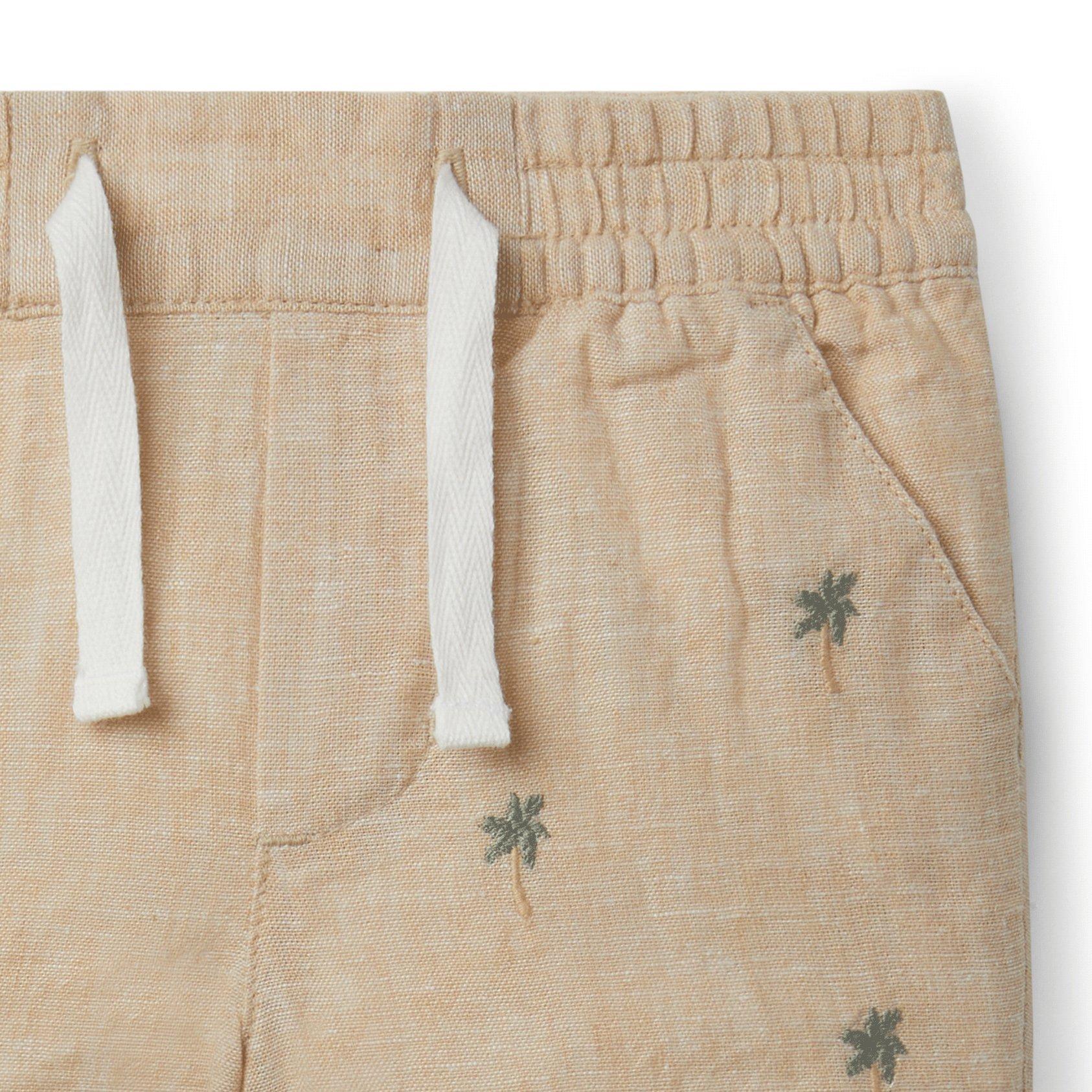Baby Embroidered Palm Short image number 1