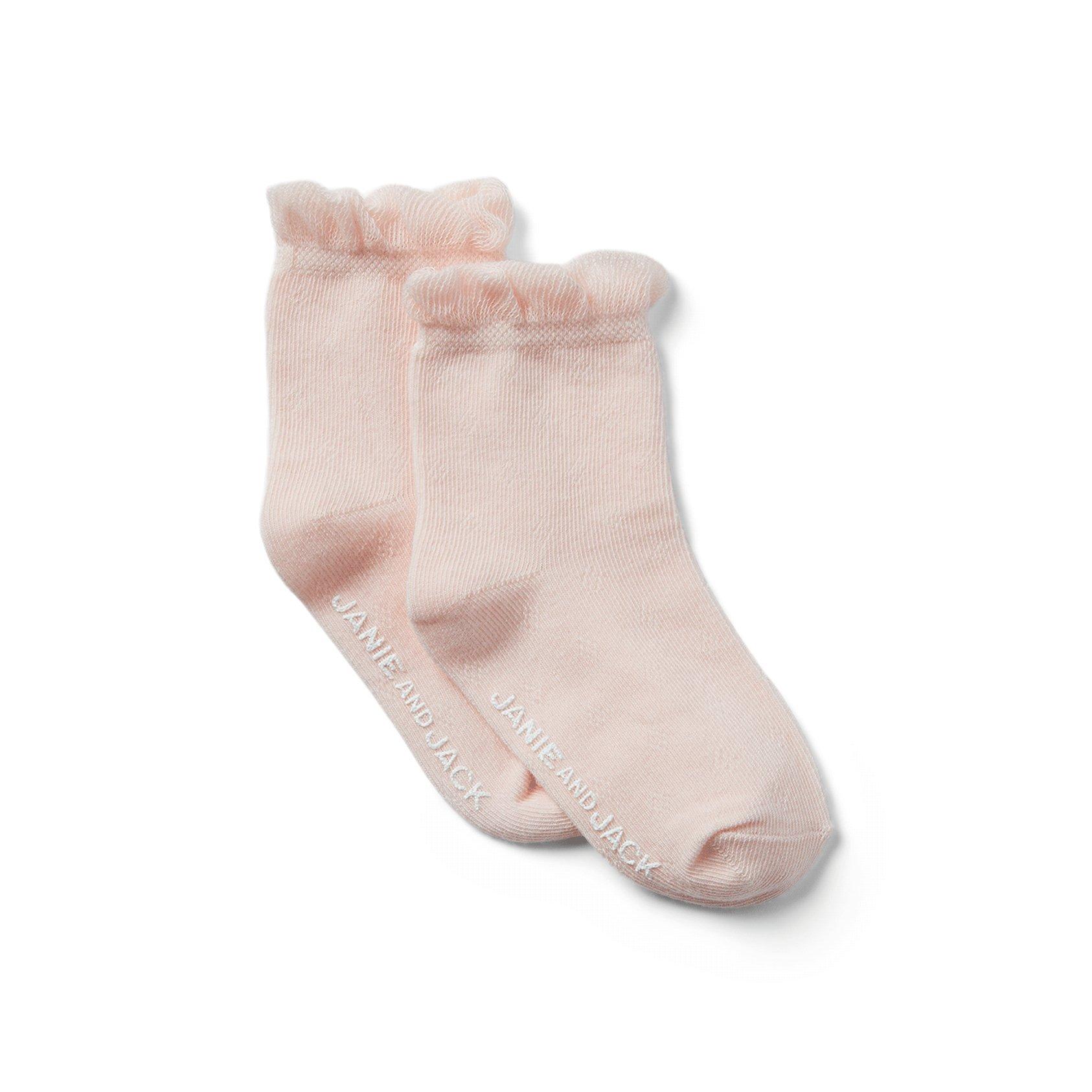 Baby Ruffle Trim Socks  image number 0