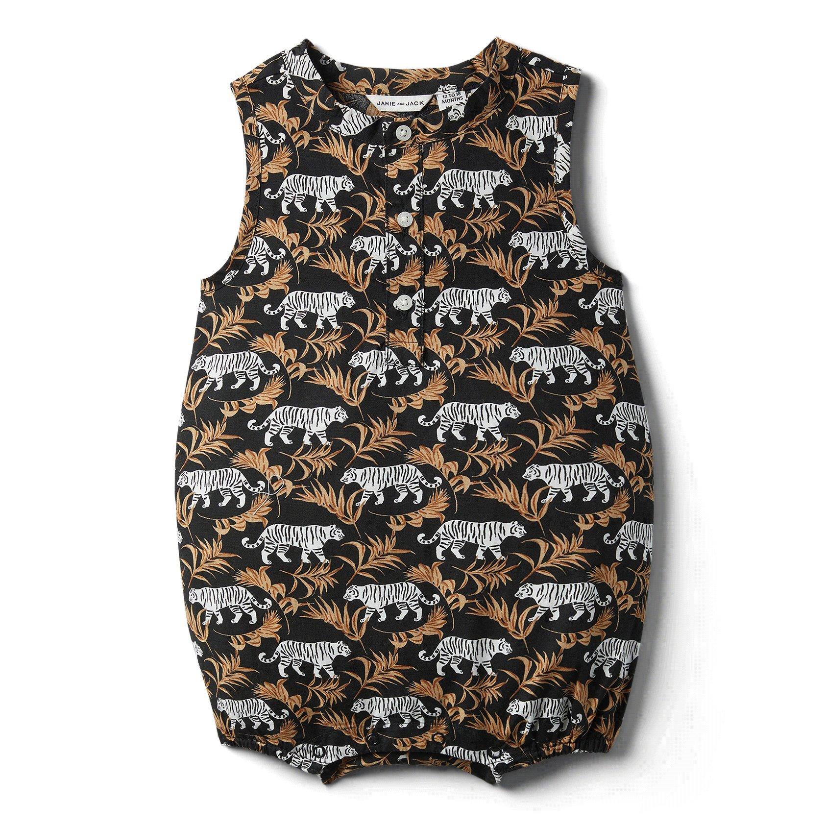 Baby Tiger Romper image number 0
