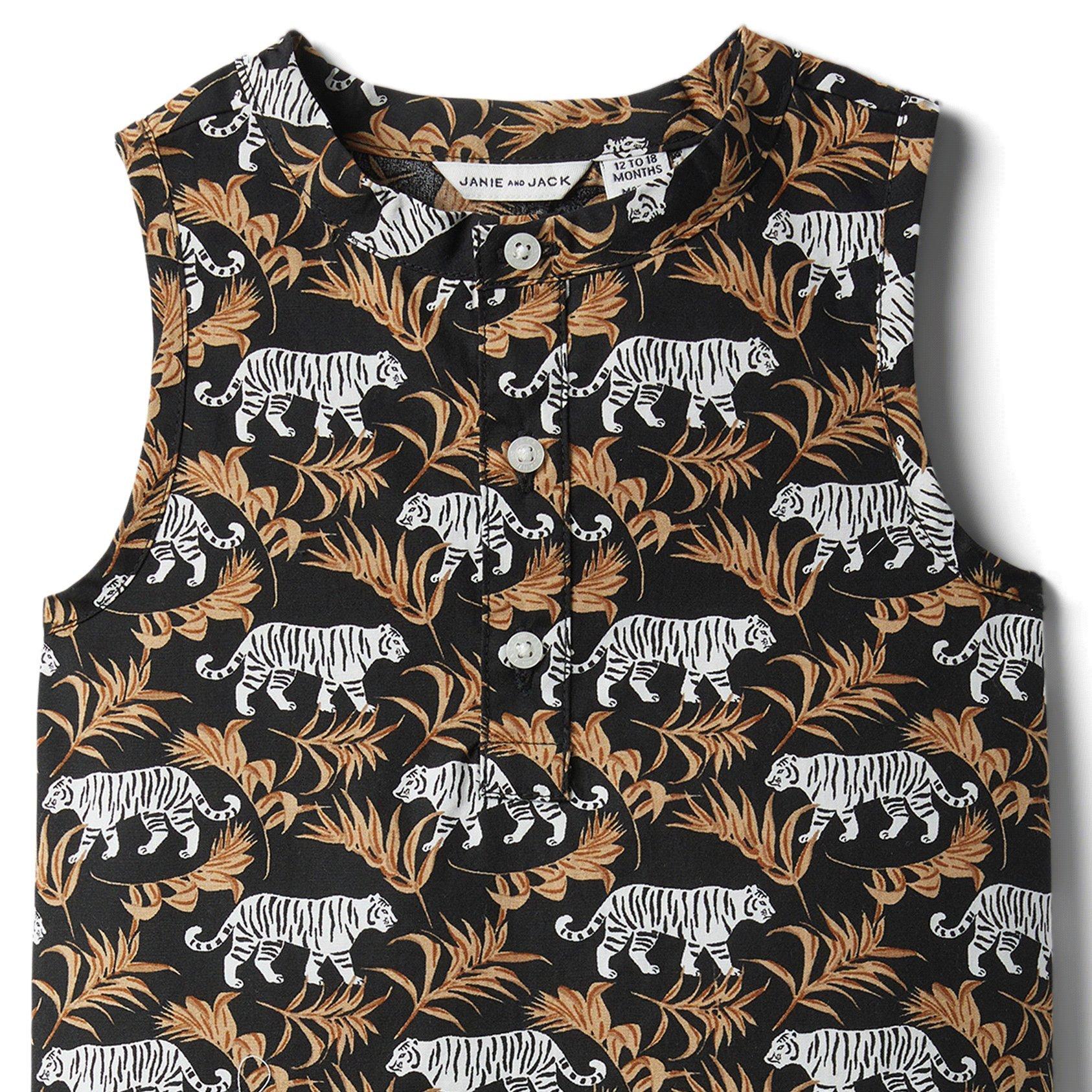 Baby Tiger Romper image number 2