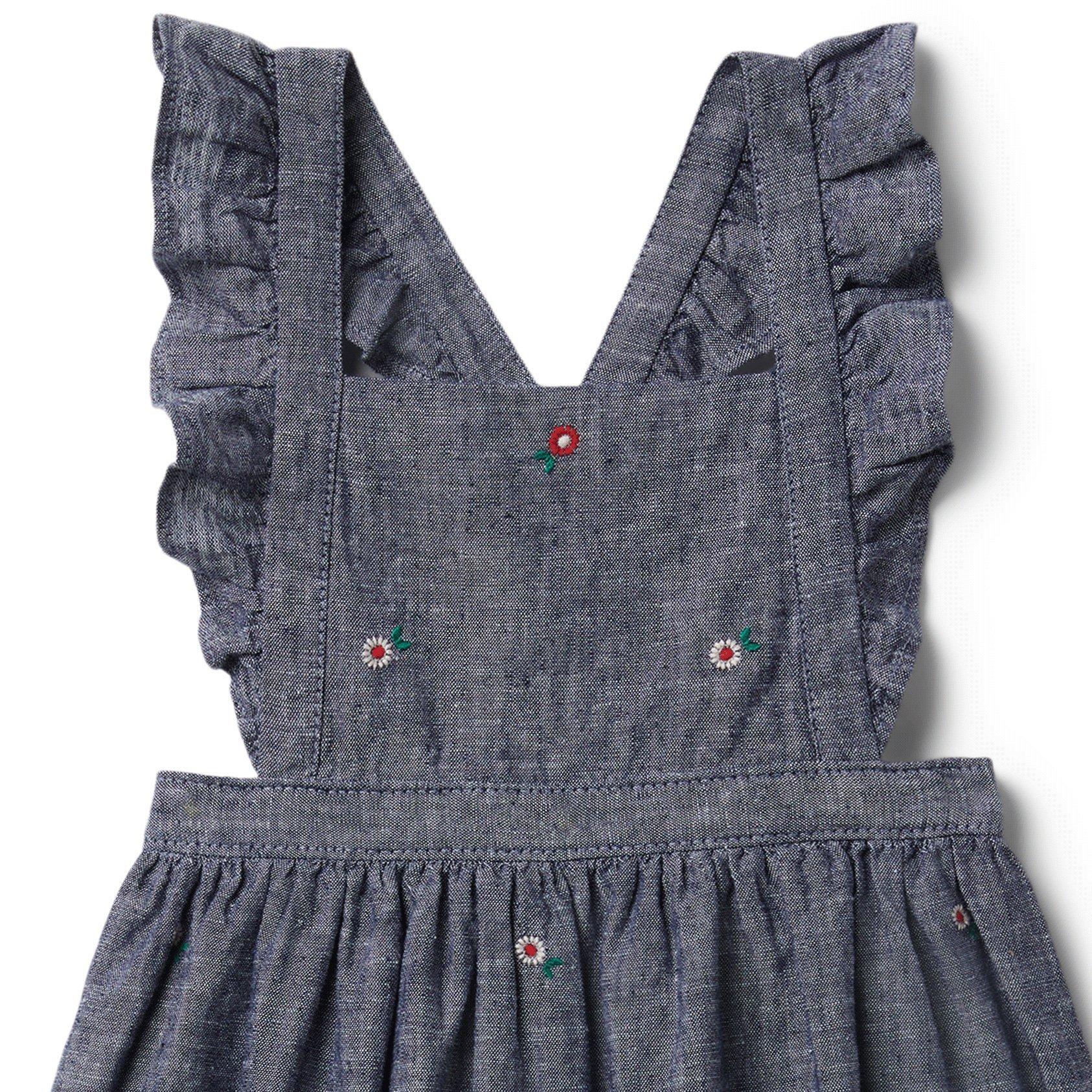 Baby Floral Ruffle Jumper  image number 2