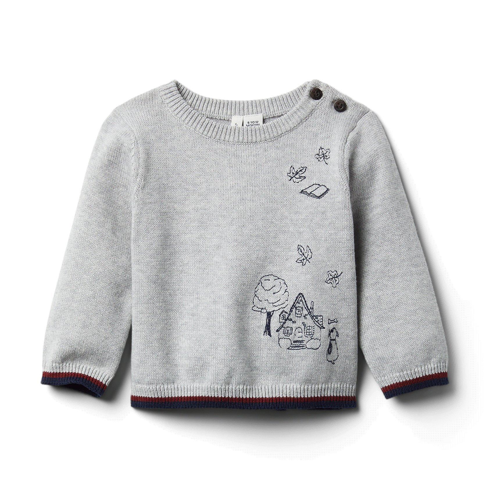 Baby Embroidered Sweater image number 0