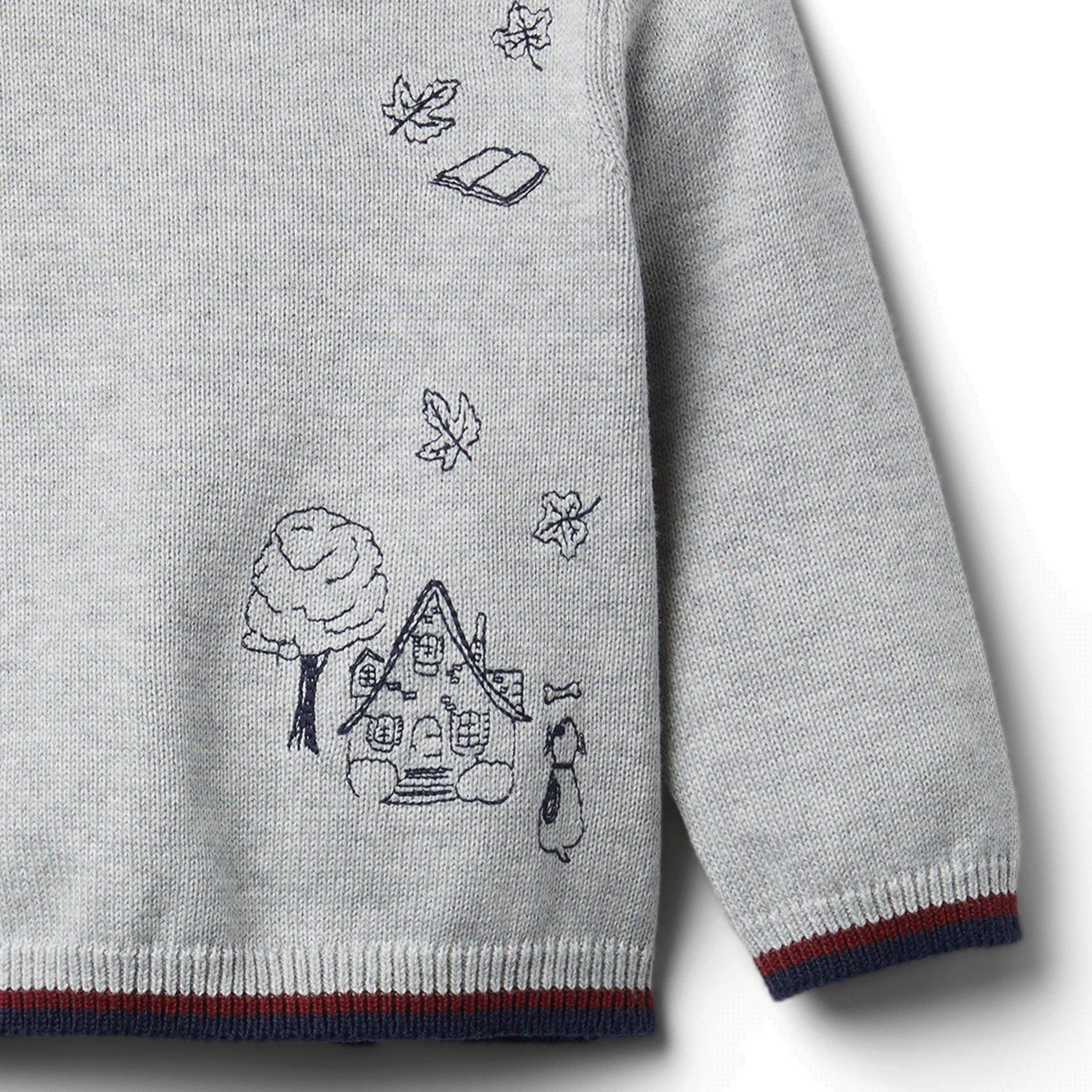Baby Embroidered Sweater image number 1