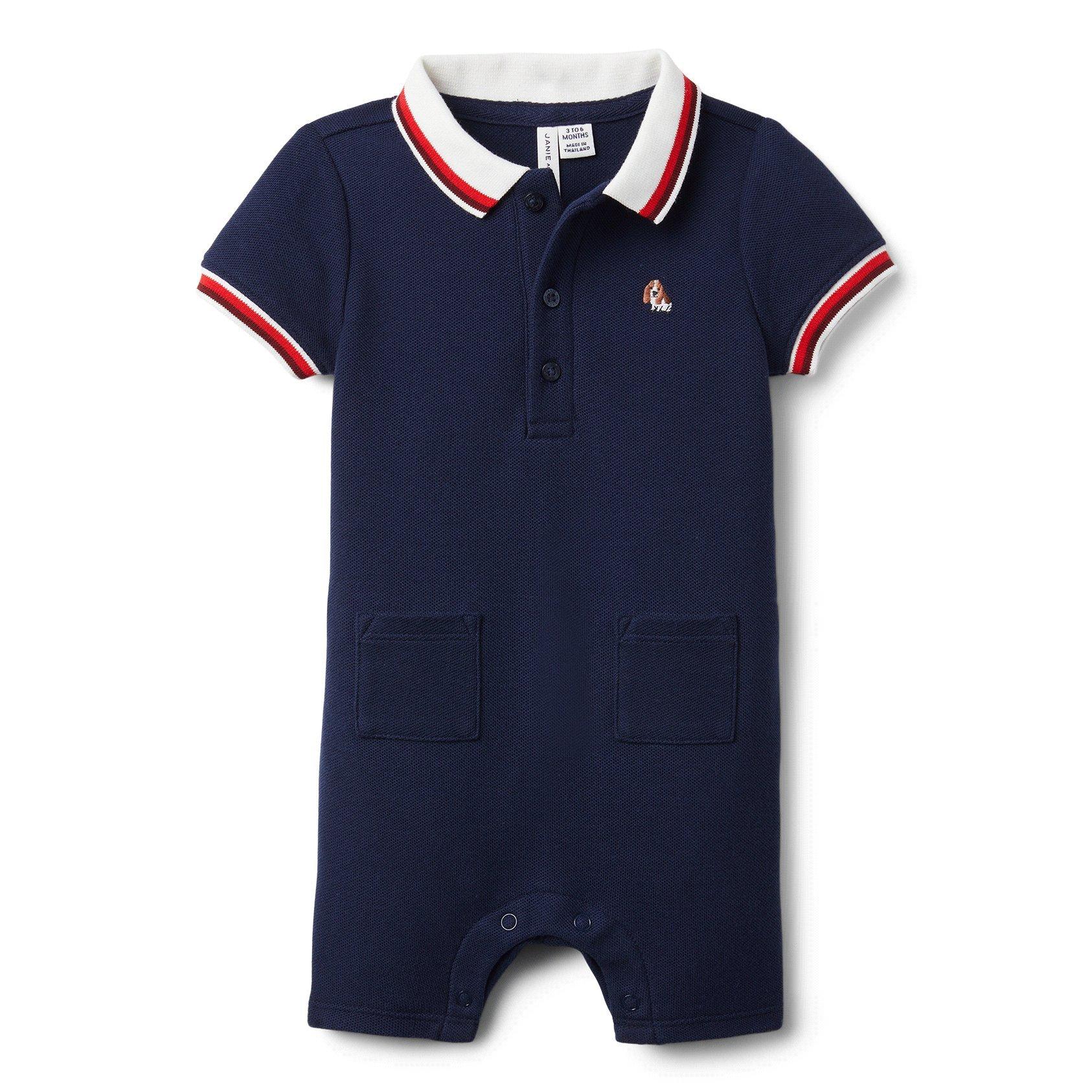 Baby Polo Romper  image number 0