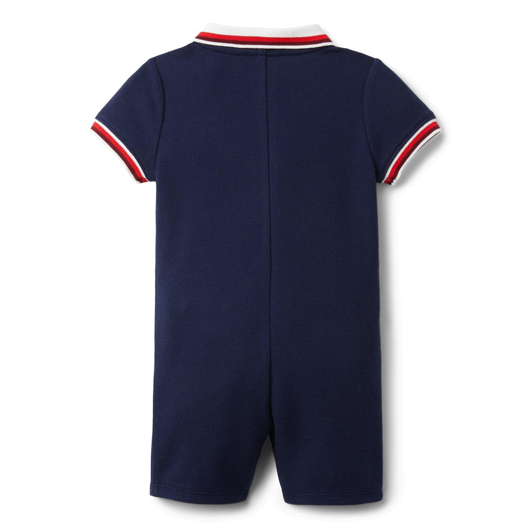 Baby Polo Romper  image number 1