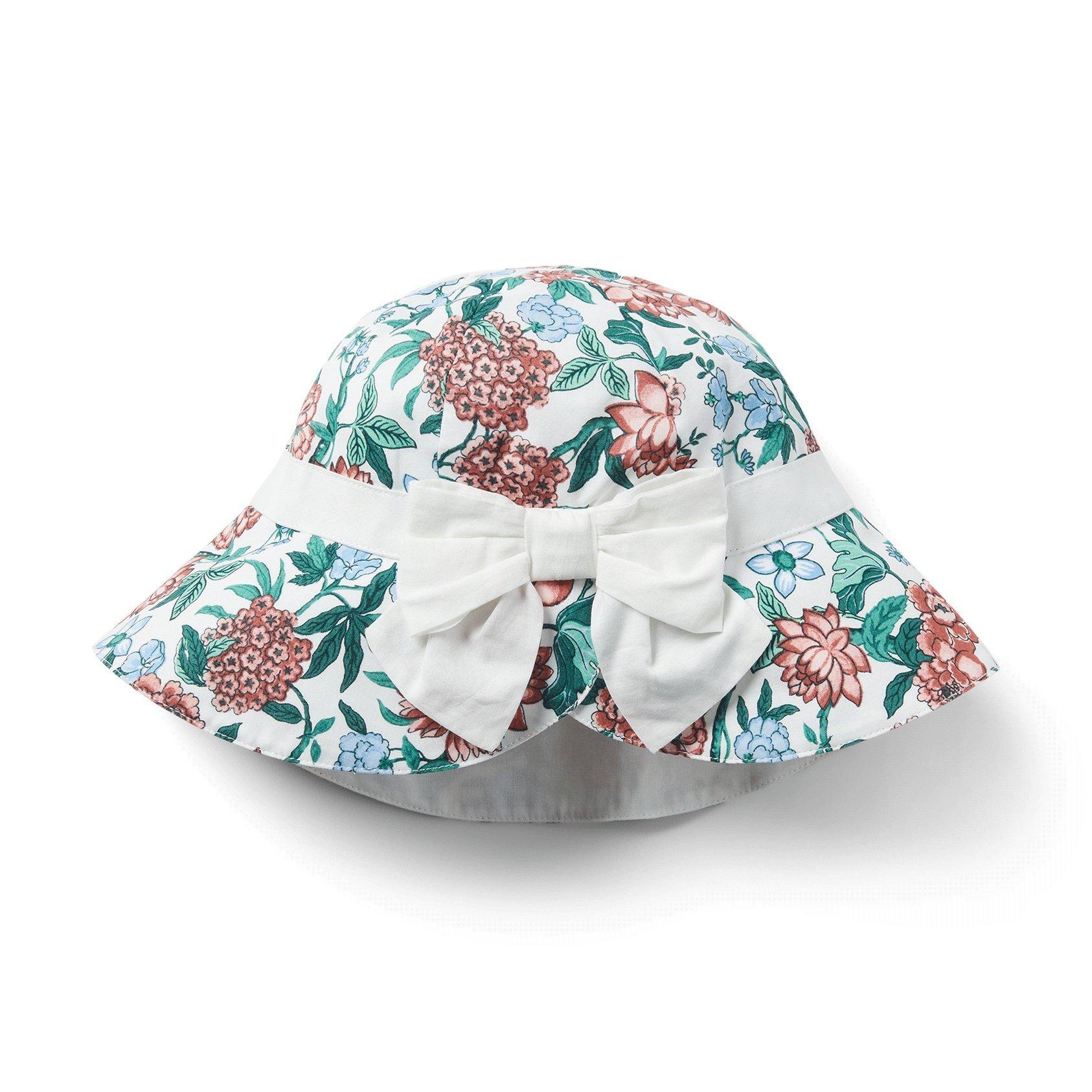 Floral Bow Bucket Hat  image number 1