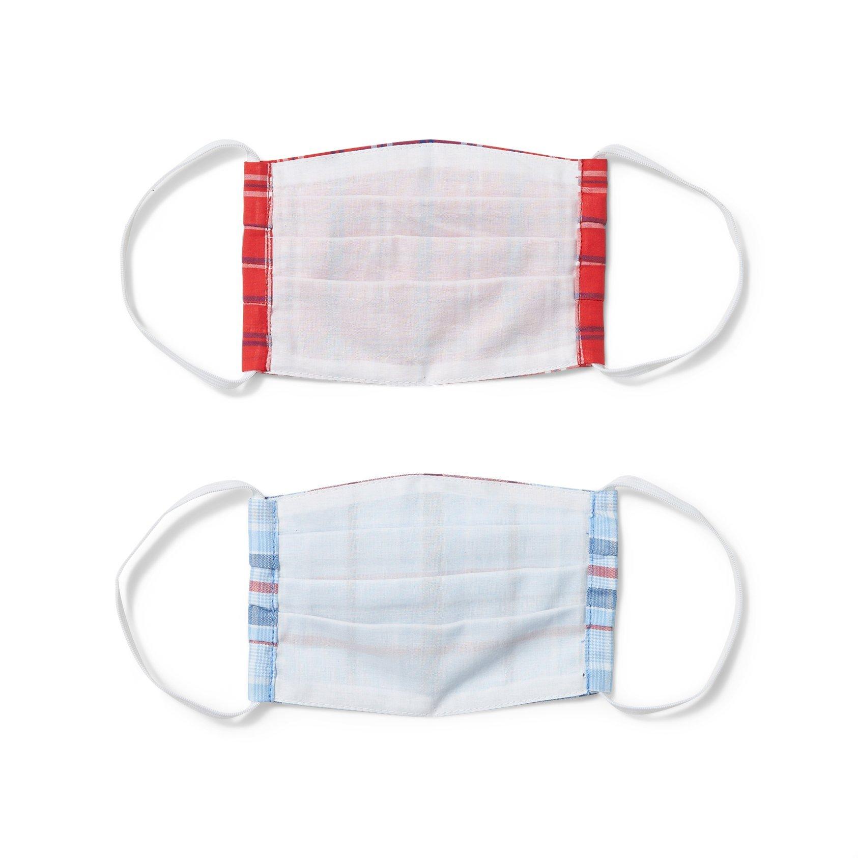 Kid Resort Plaid Mask 2-Pack image number 1