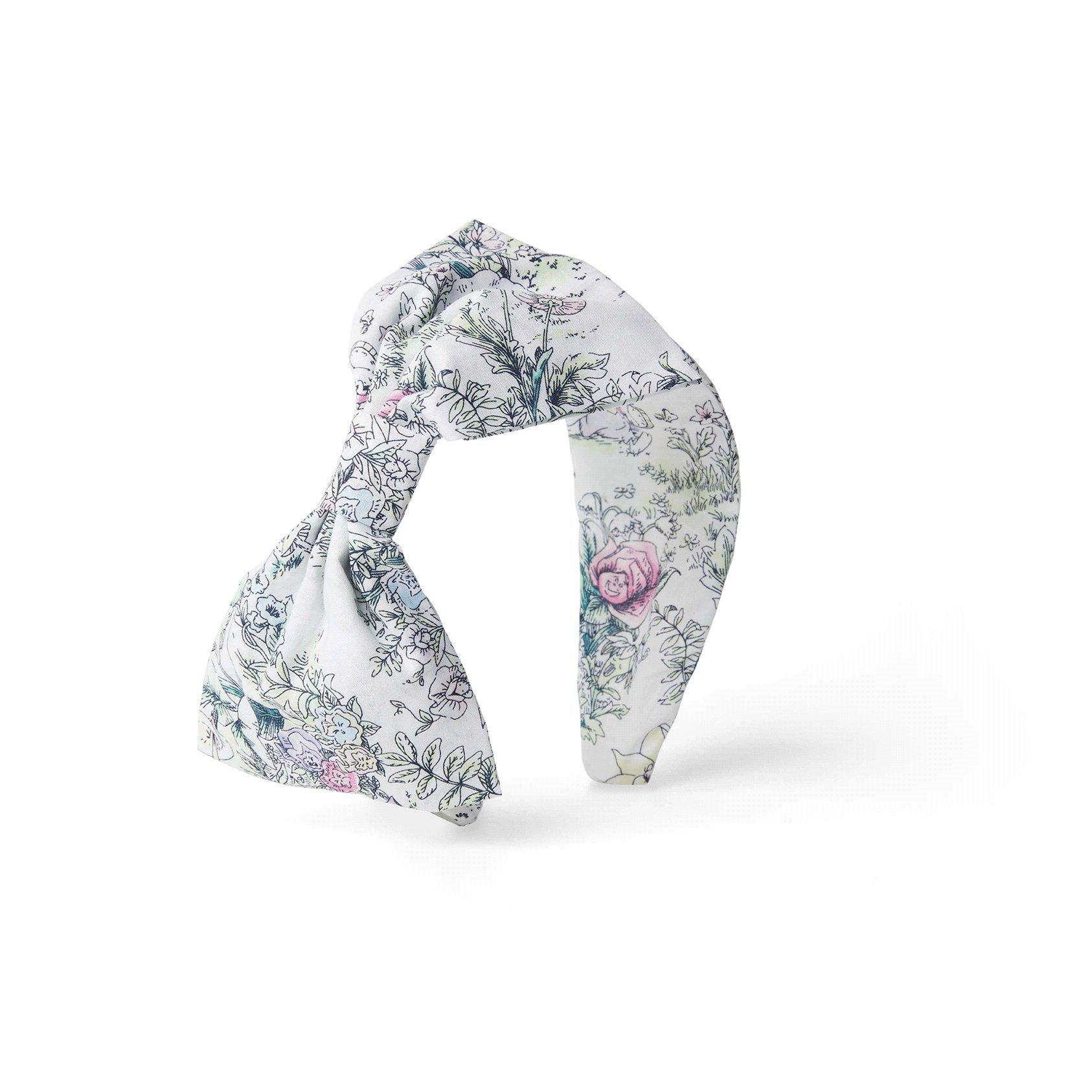 Disney Alice in Wonderland Floral Bow Headband image number 0