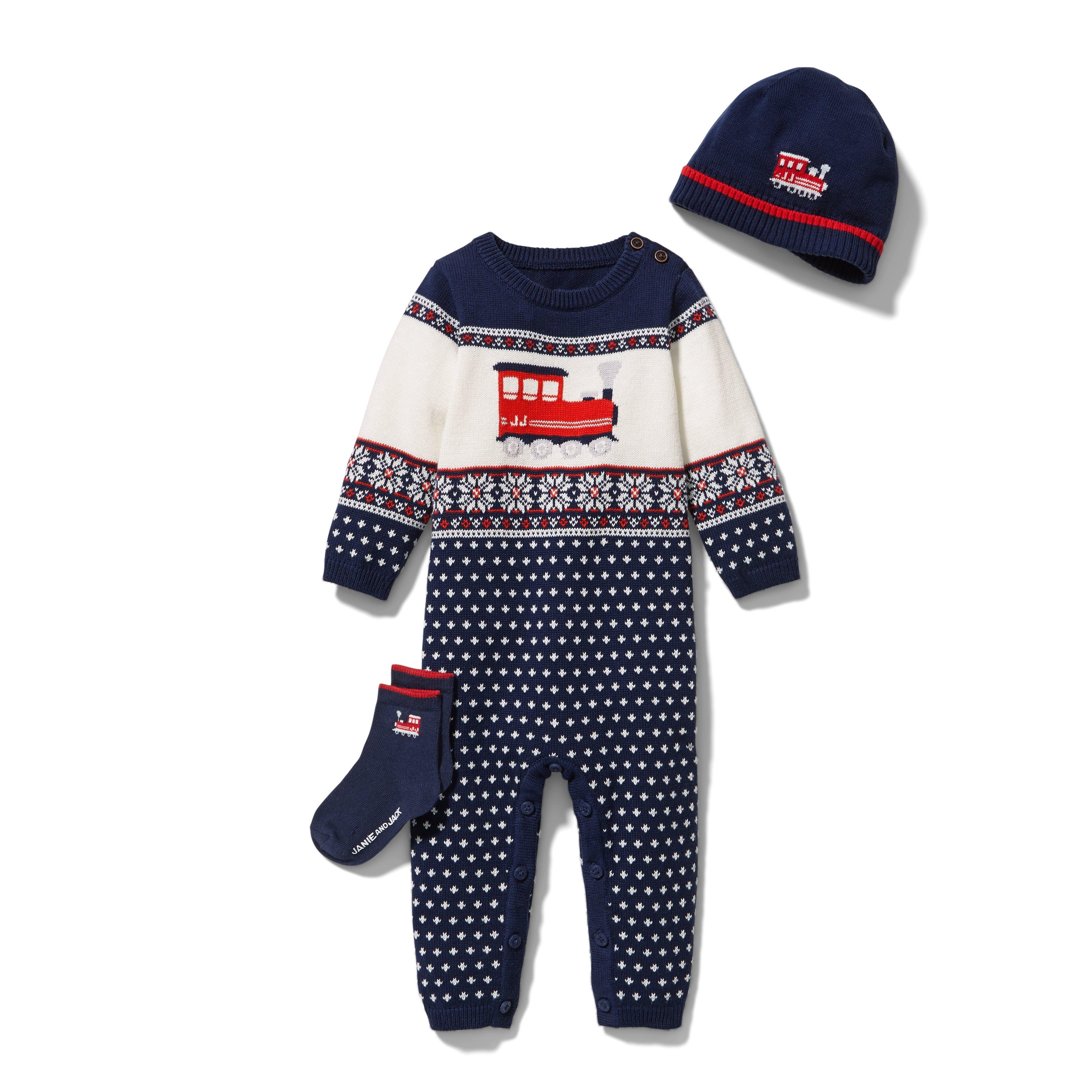 Baby 3-Piece Train Gift Box image number 0