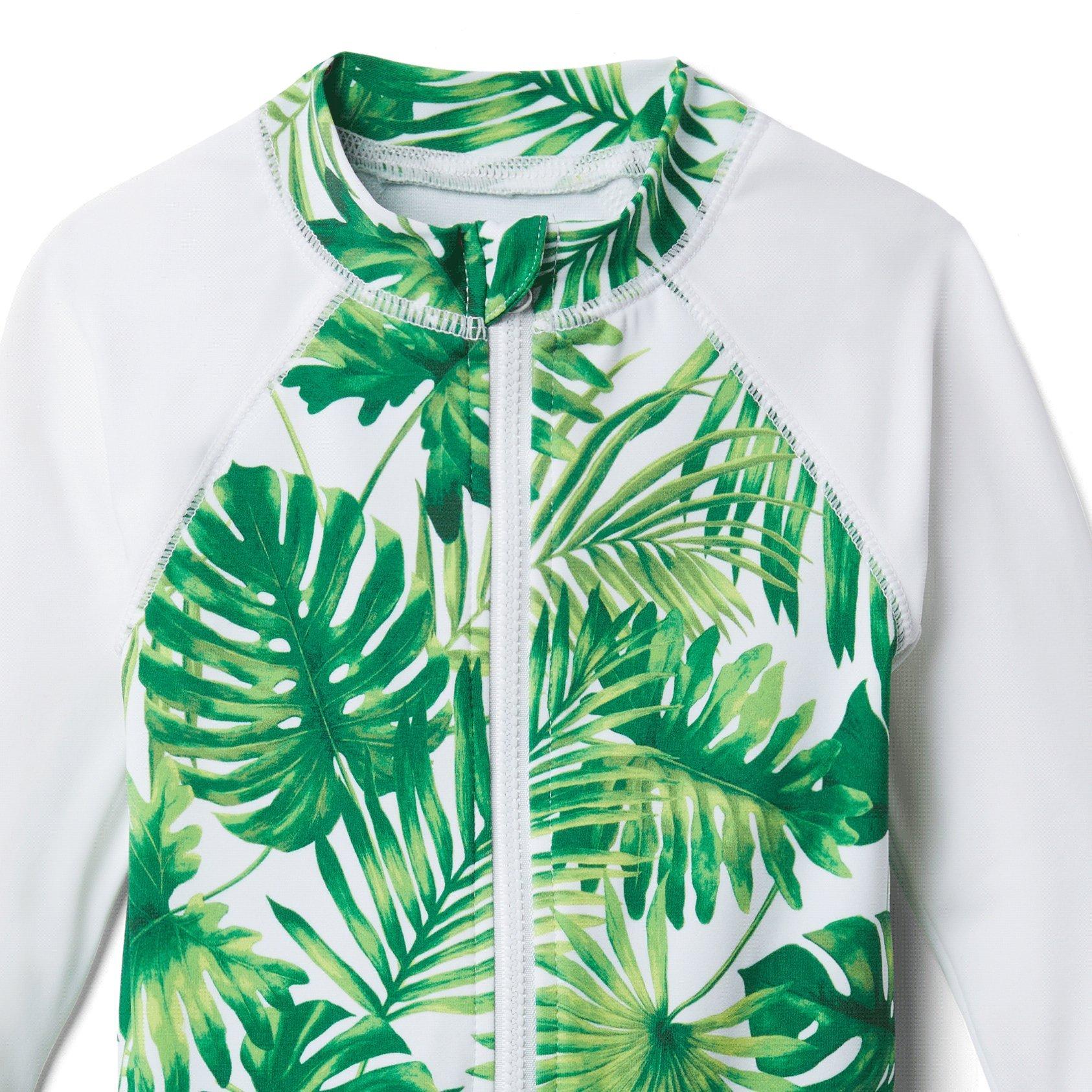 Baby Palm Rash Guard Swimsuit image number 1