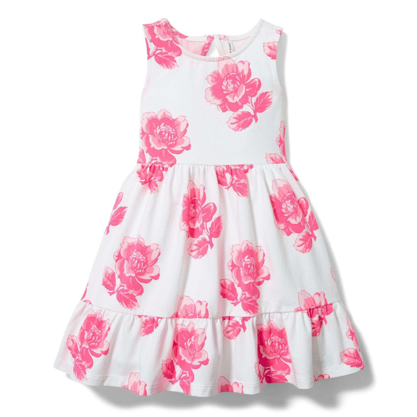 Rose Ruffle Hem Dress image number 0