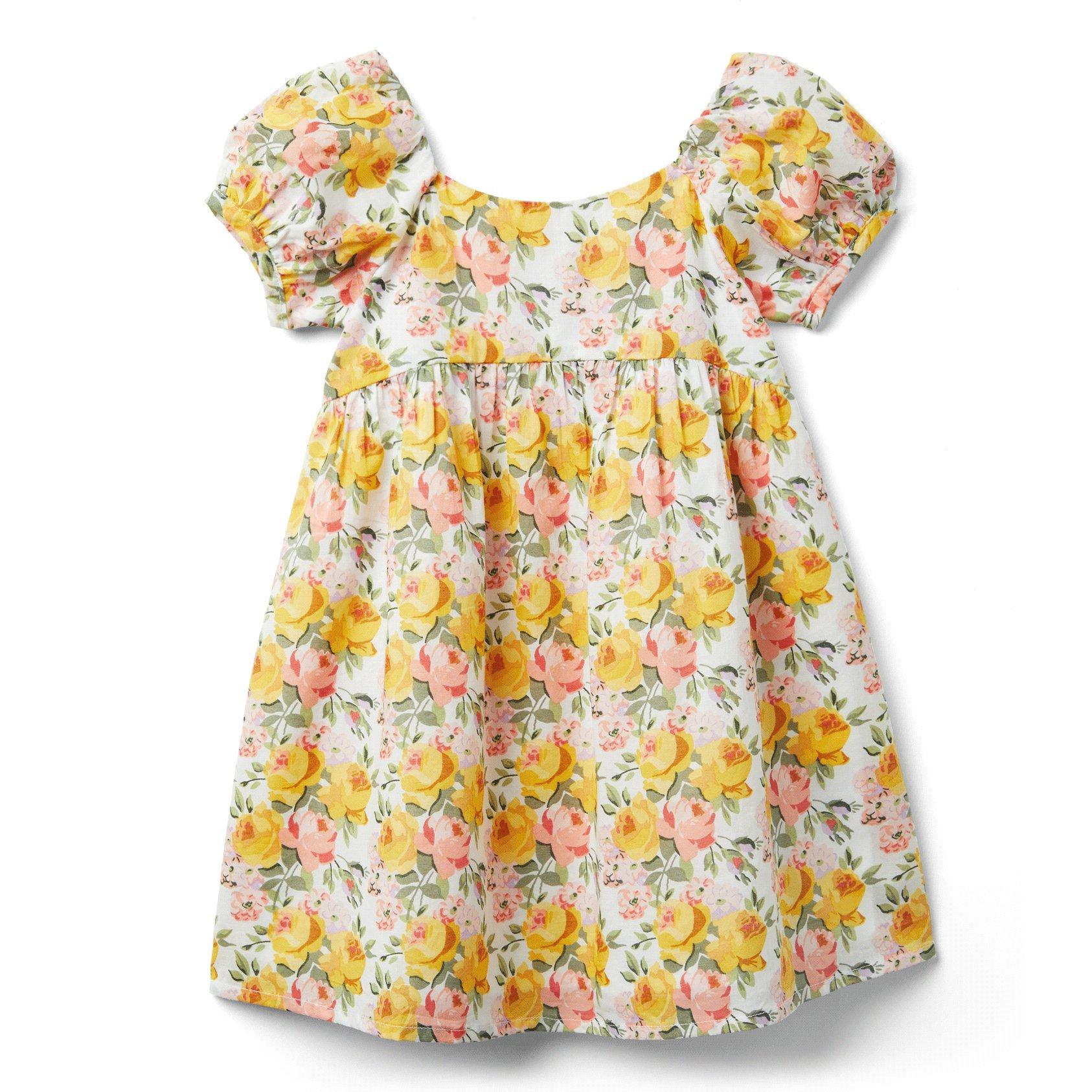 Floral Puff Sleeve Dress image number 0