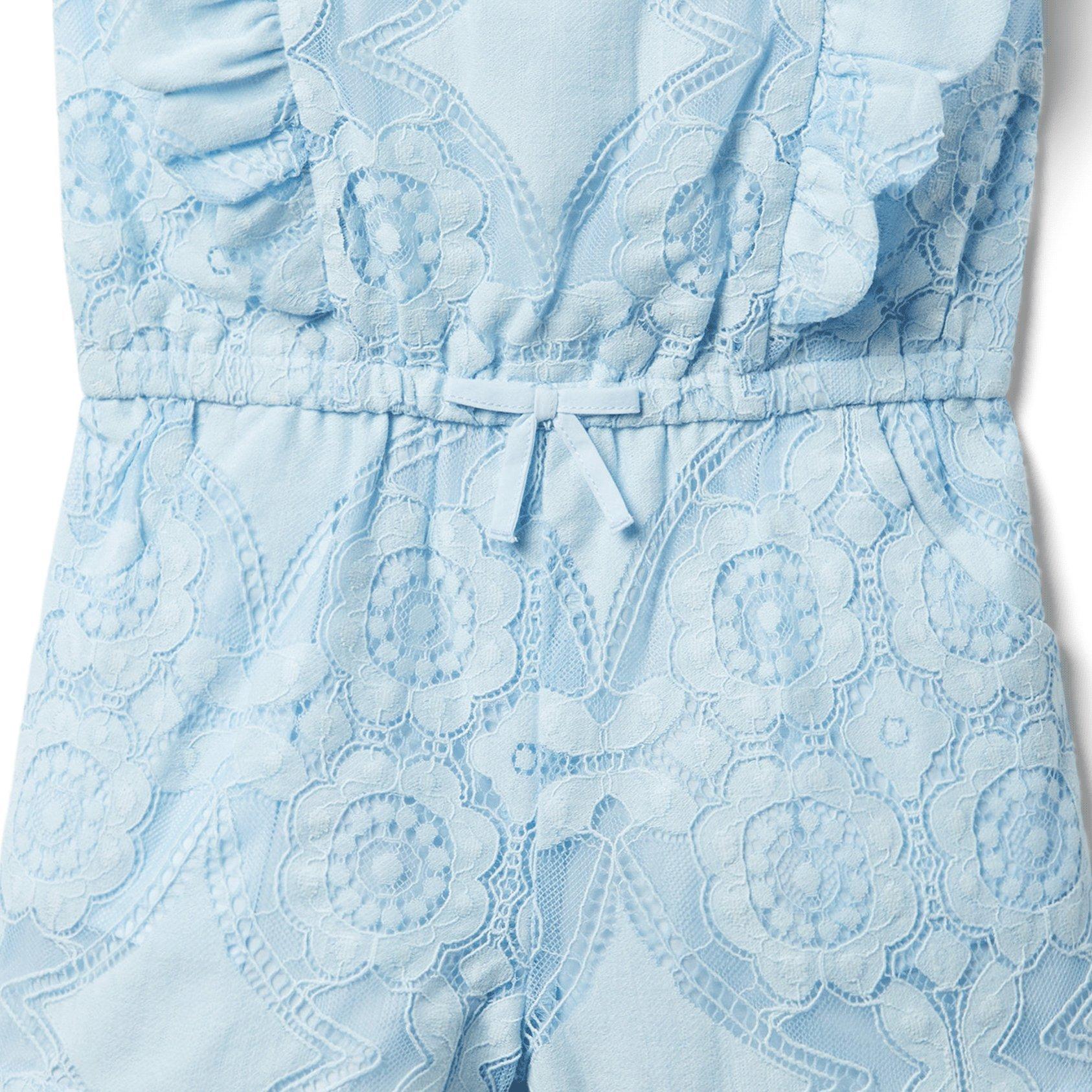 Lace Ruffle Romper image number 2