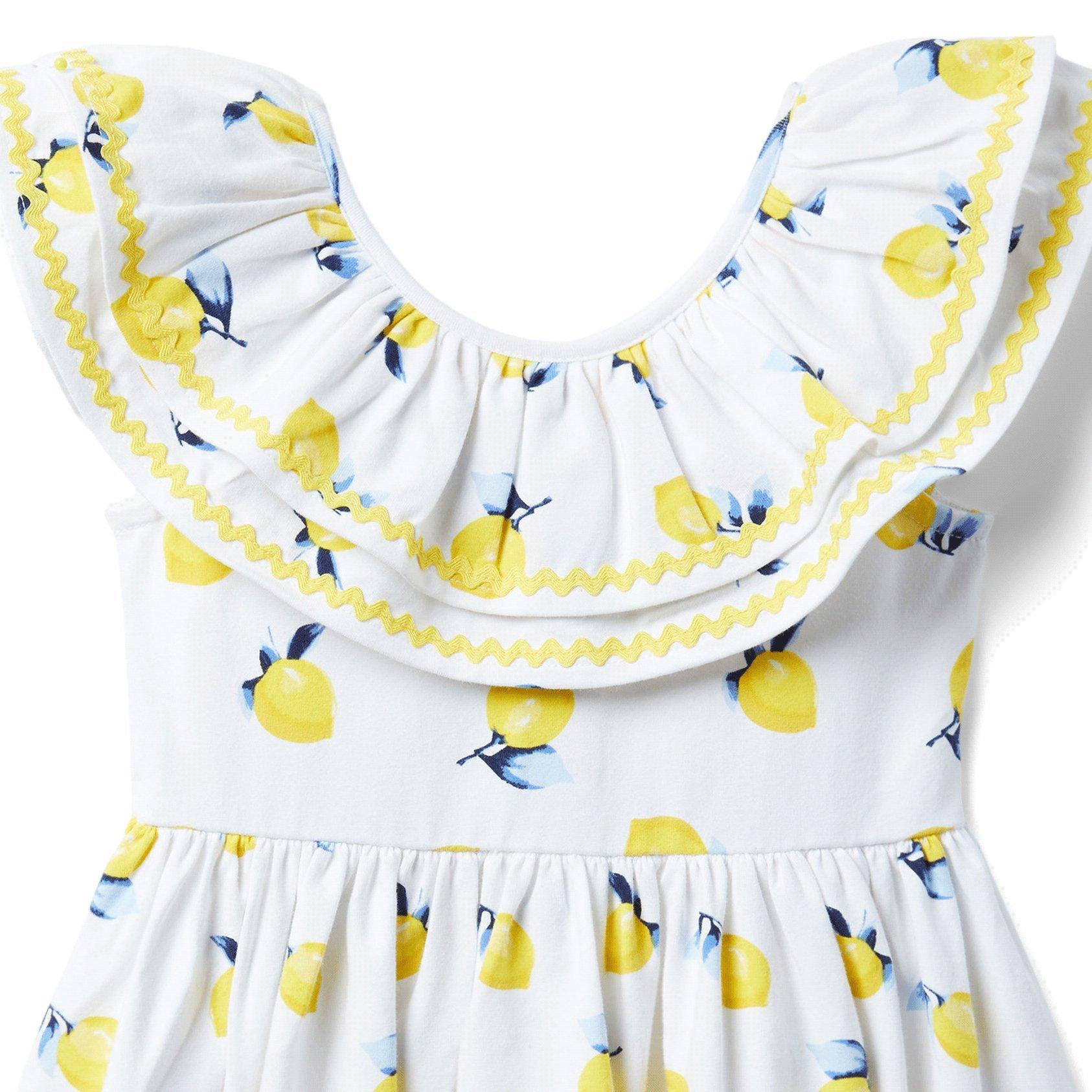 Lemon Ruffle Dress image number 2