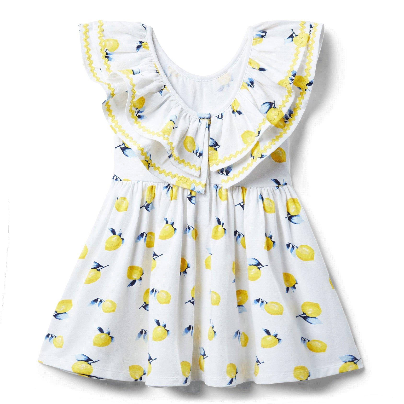 Lemon Ruffle Dress image number 1