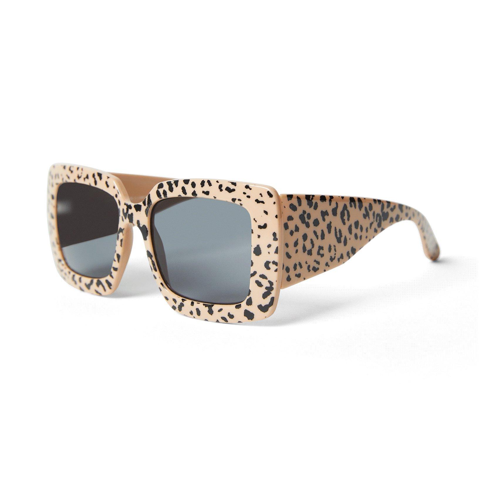 Leopard Square Sunglasses image number 0