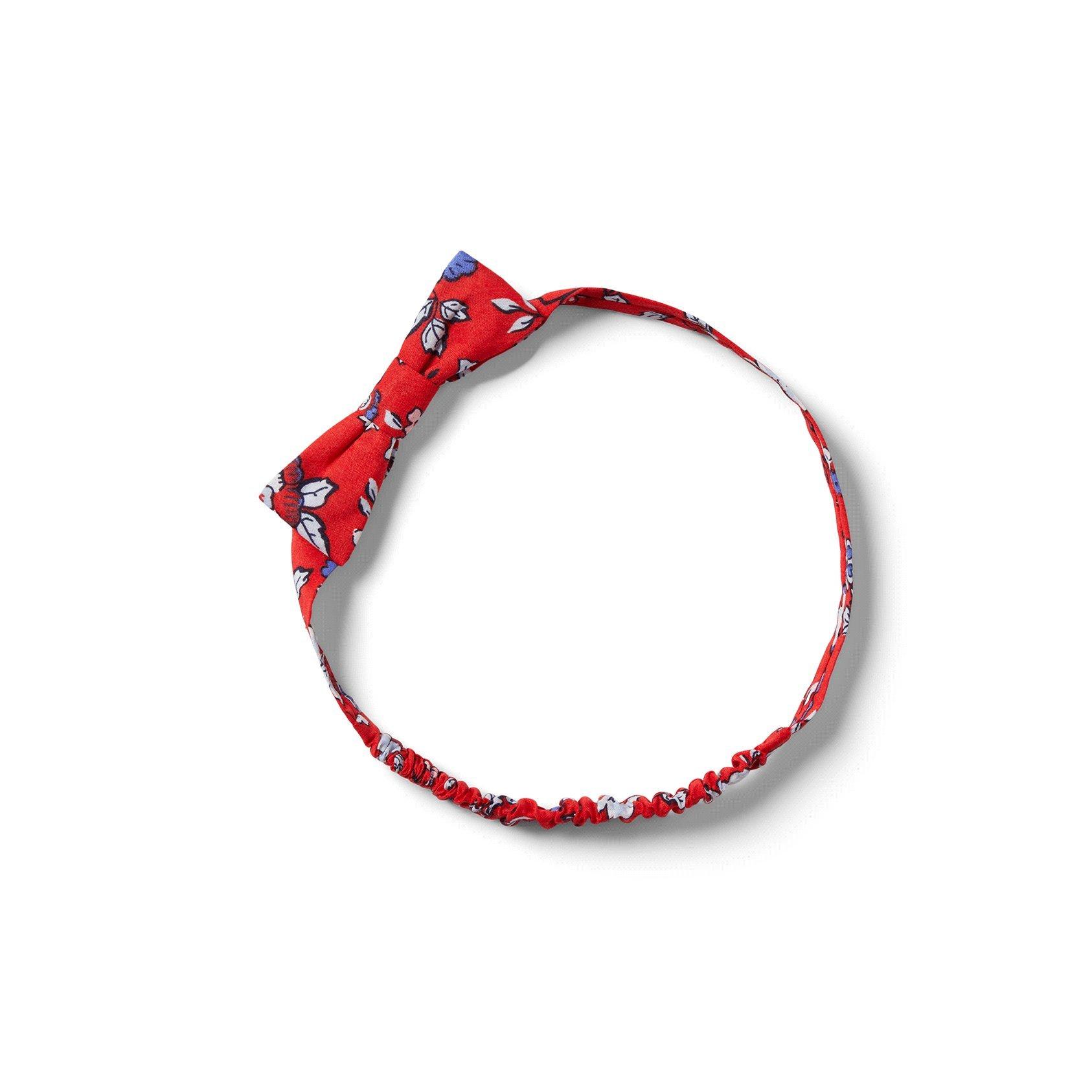 Baby Floral Soft Bow Headband image number 0