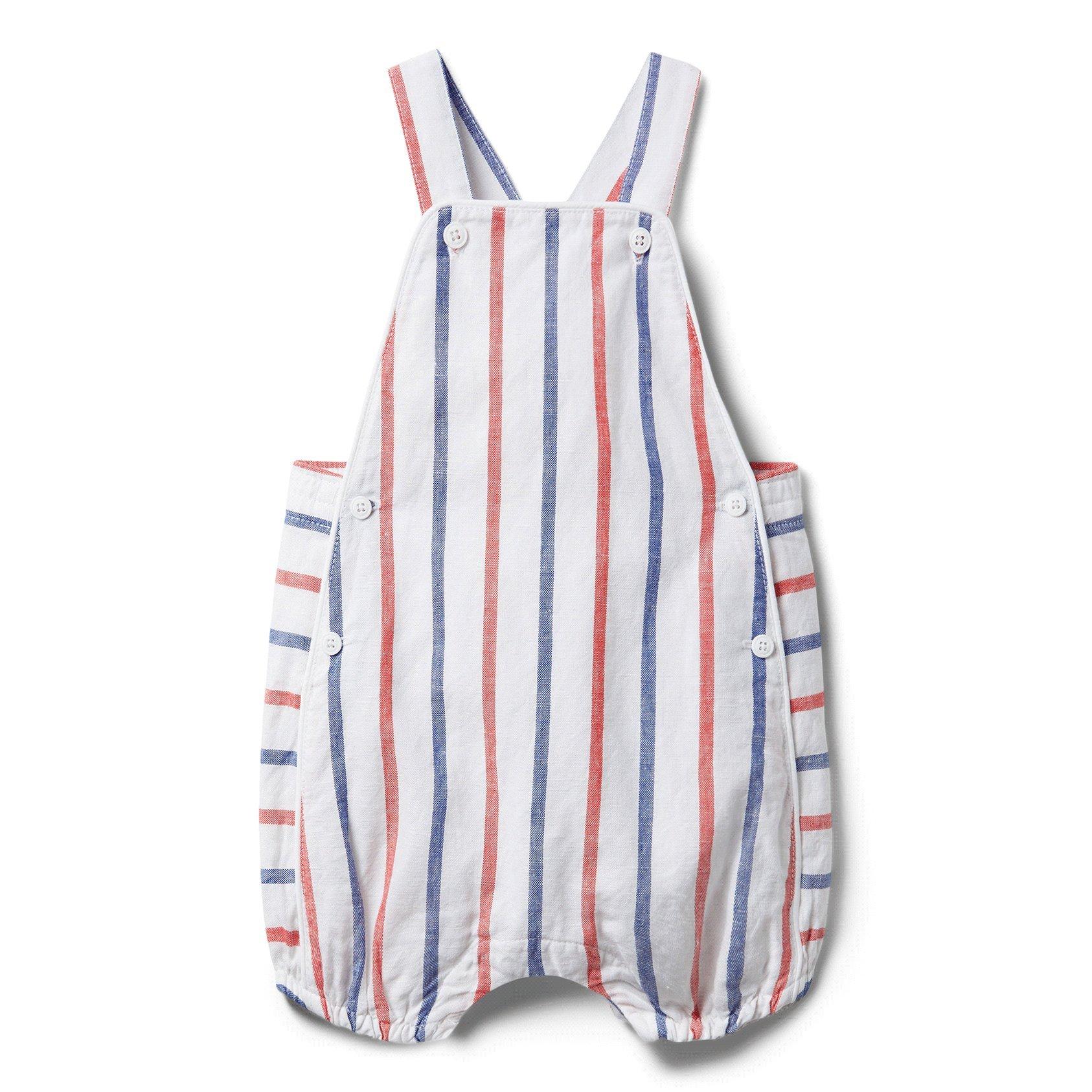 Baby Striped Shortall image number 0