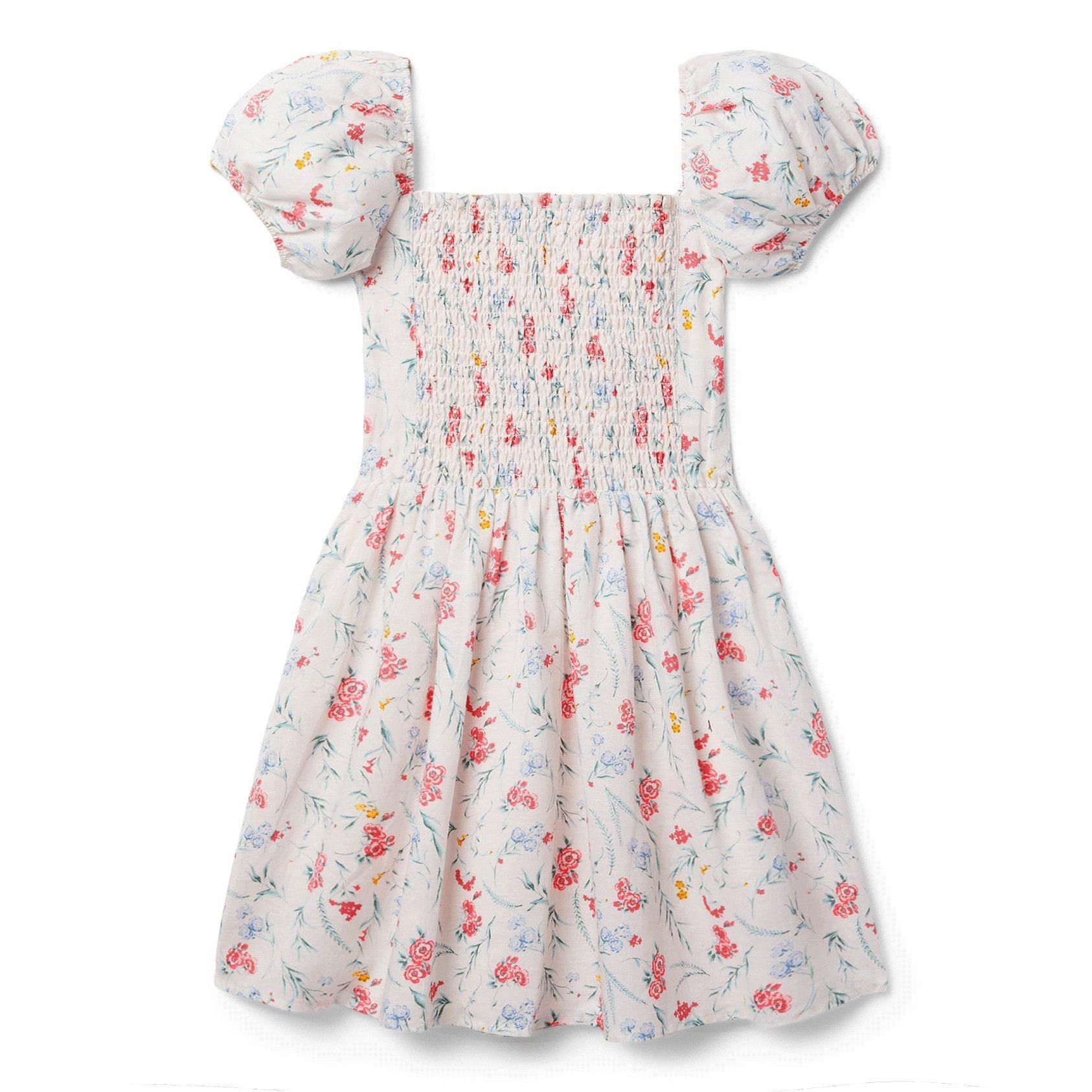 Floral Puff Sleeve Dress image number 2