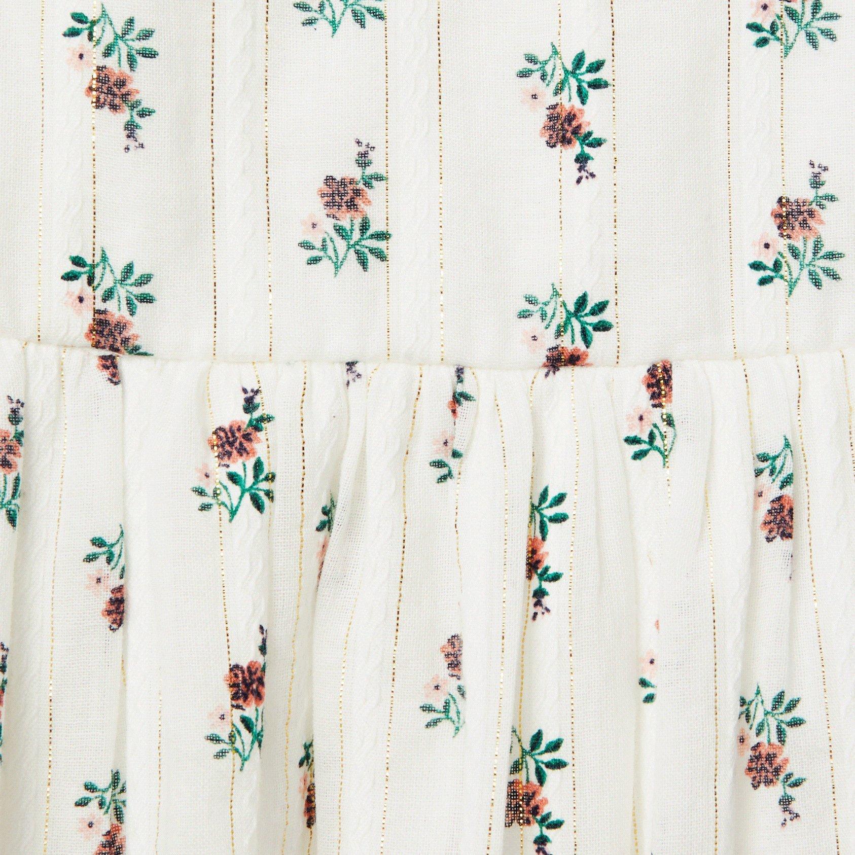 Floral Ruffle Dress  image number 2