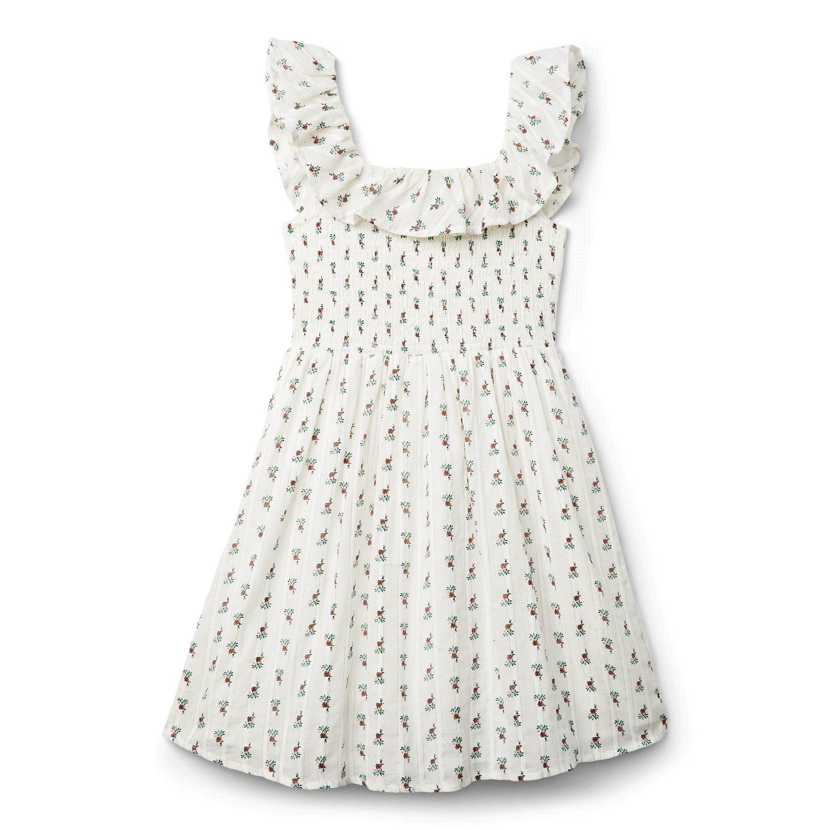 Floral Ruffle Dress  image number 1