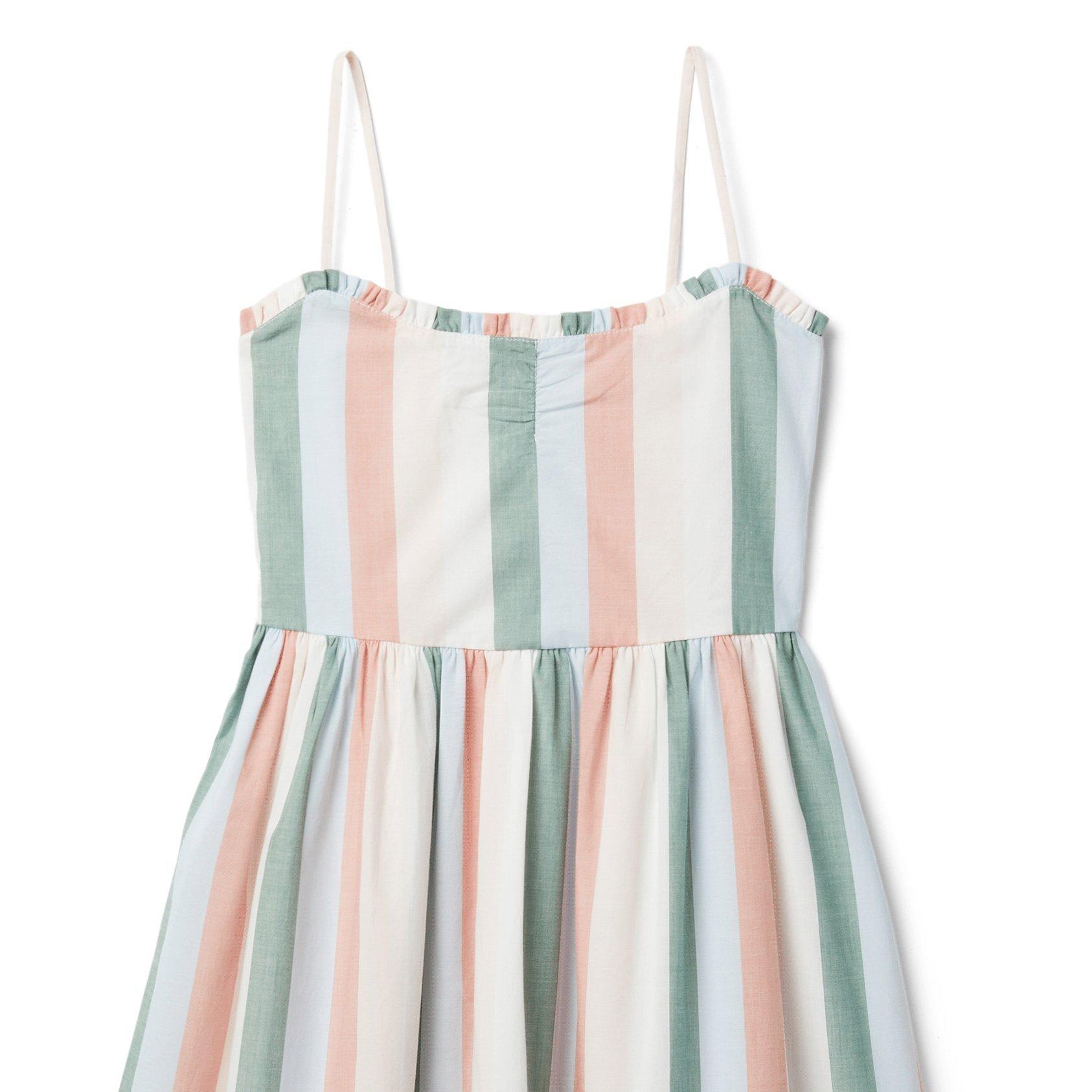 Striped Midi Dress  image number 2