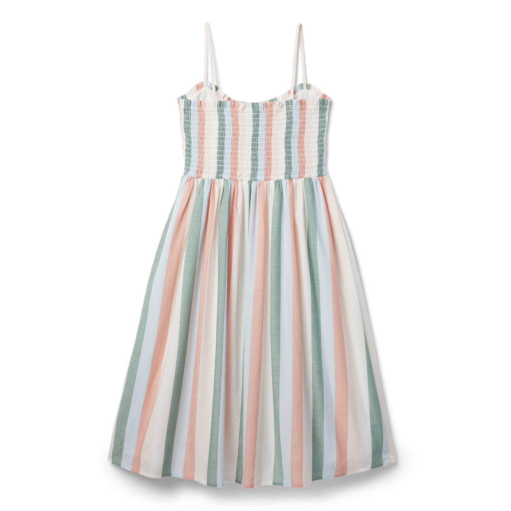 Striped Midi Dress  image number 4