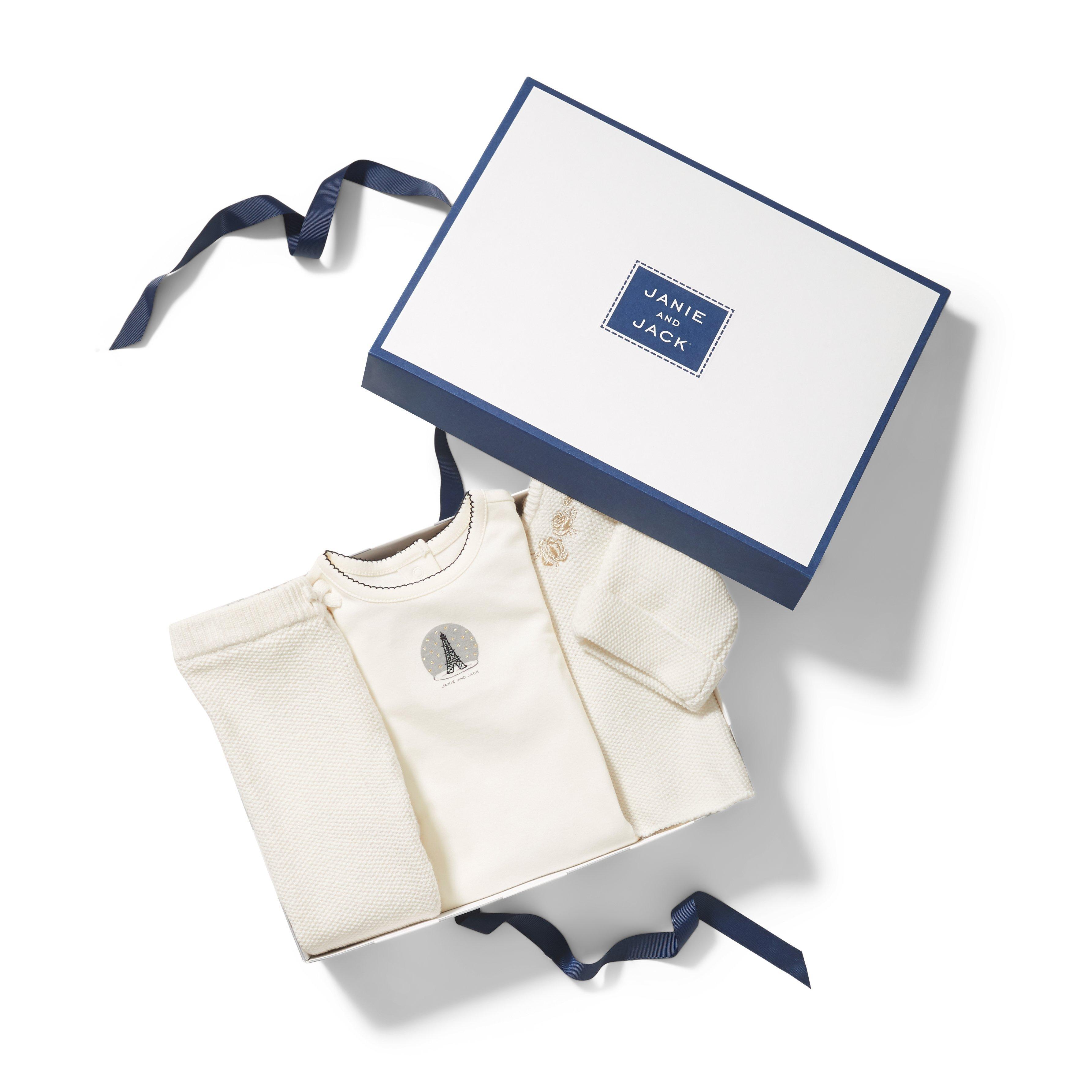 Baby 3-Piece Eiffel Tower Gift Box image number 1