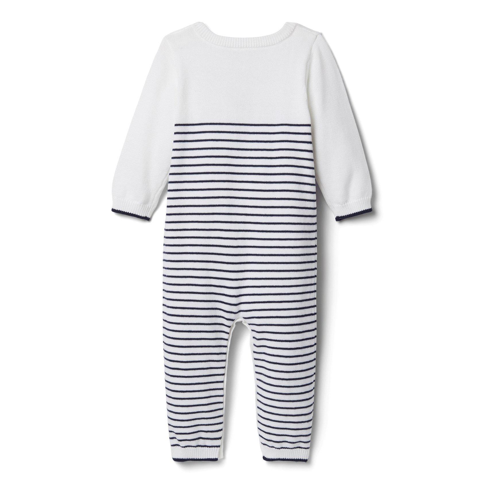 Disney Mickey Mouse Baby Striped 1-Piece image number 2