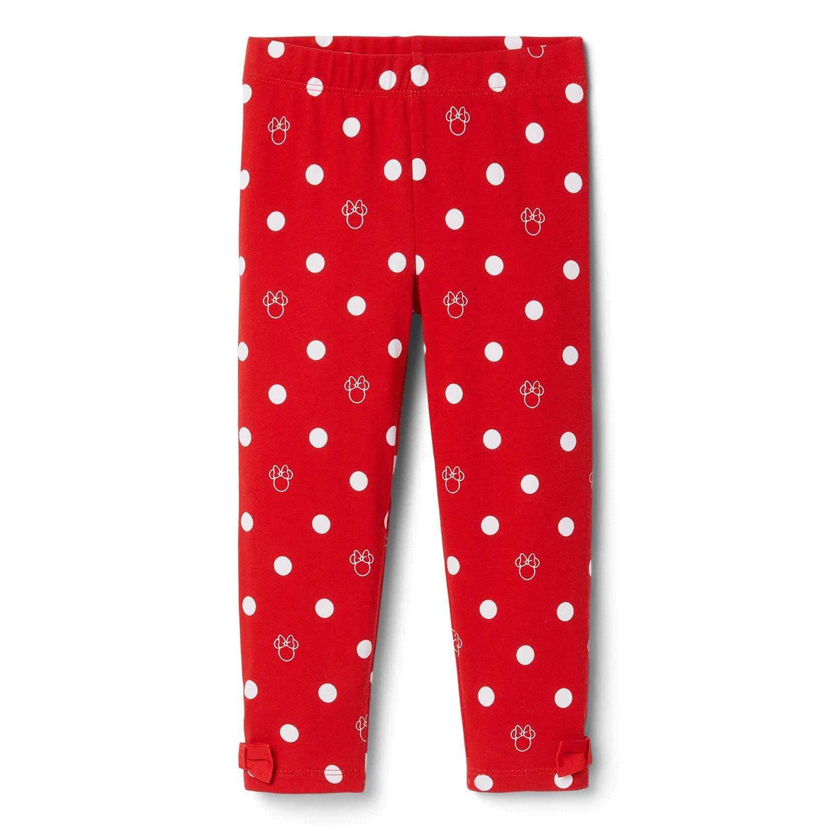 Girl Fire Engine Dot Disney Minnie Mouse Dot Legging by Janie and Jack