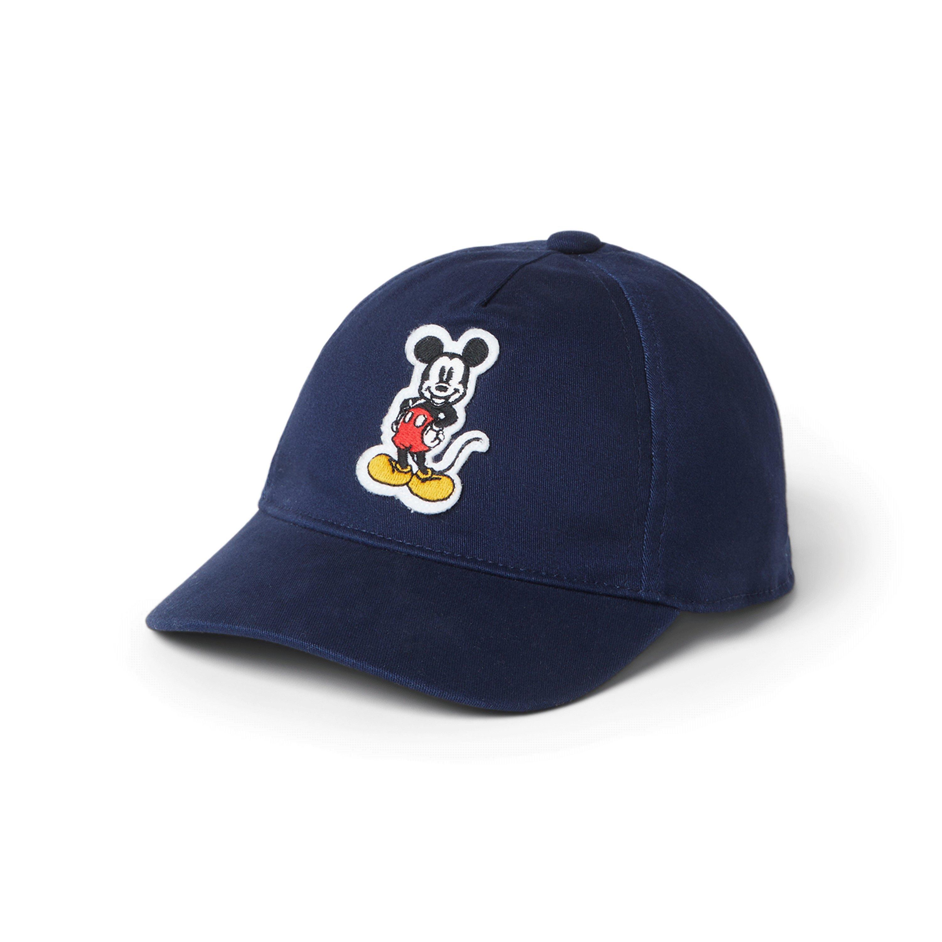 Boy Connor Navy Disney Mickey Mouse Cap by Janie and Jack